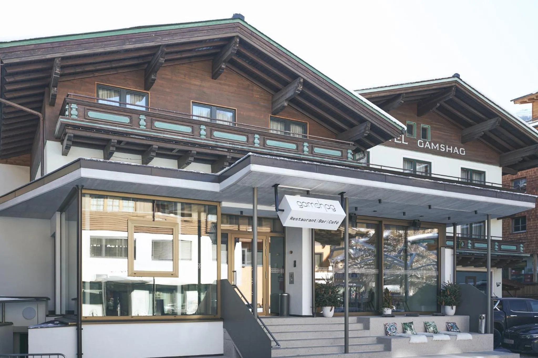 Property building in Hotel Gamshag