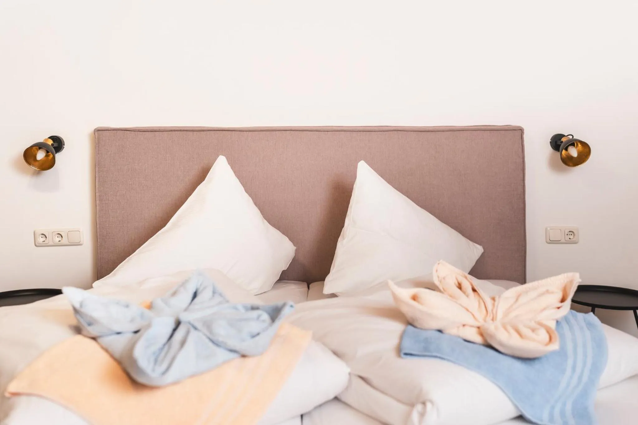 Bed in Hotel Gamshag