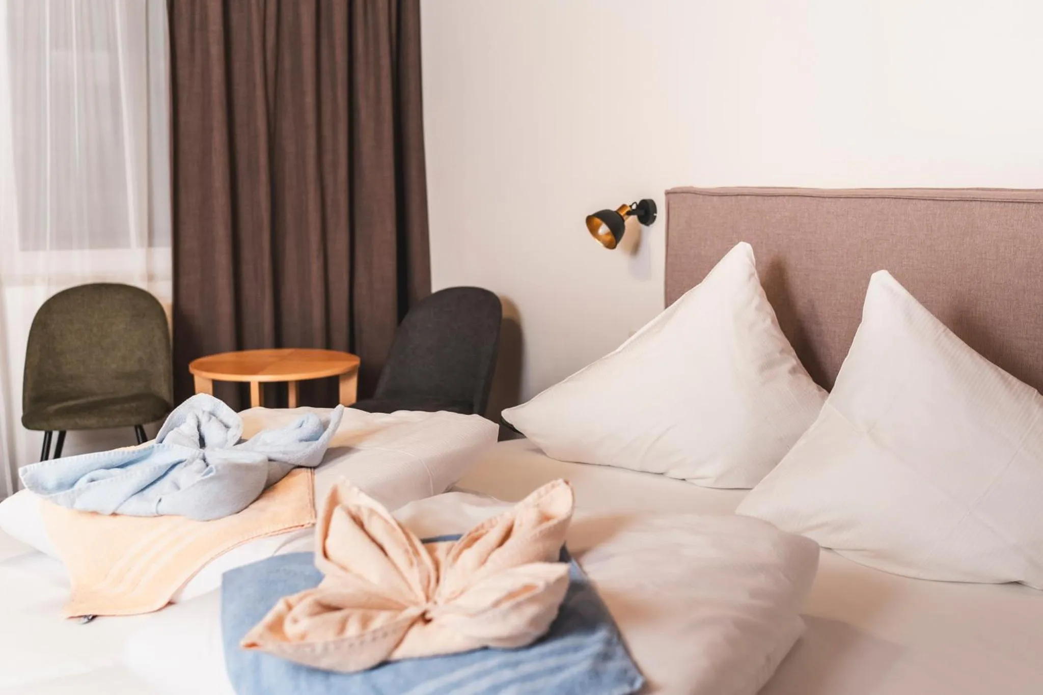 Bed in Hotel Gamshag