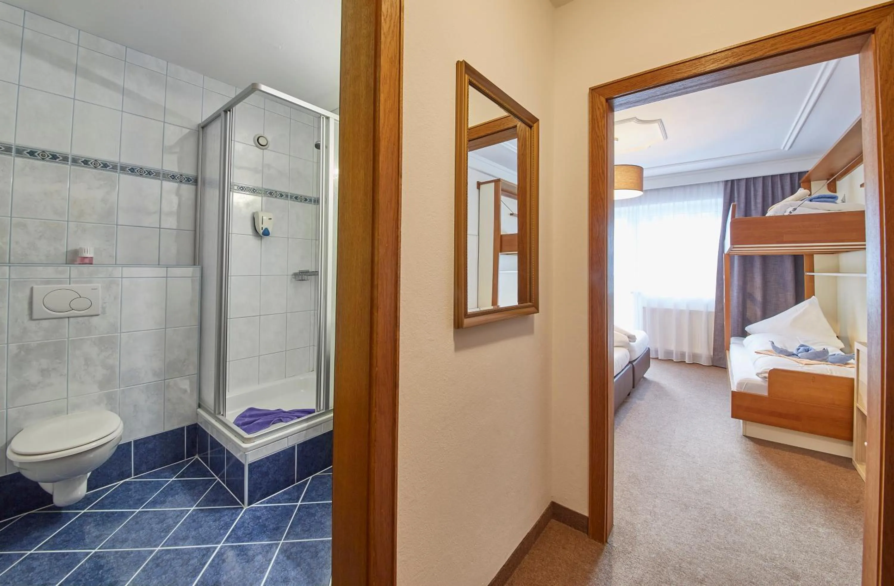 Bed in Hotel Gamshag