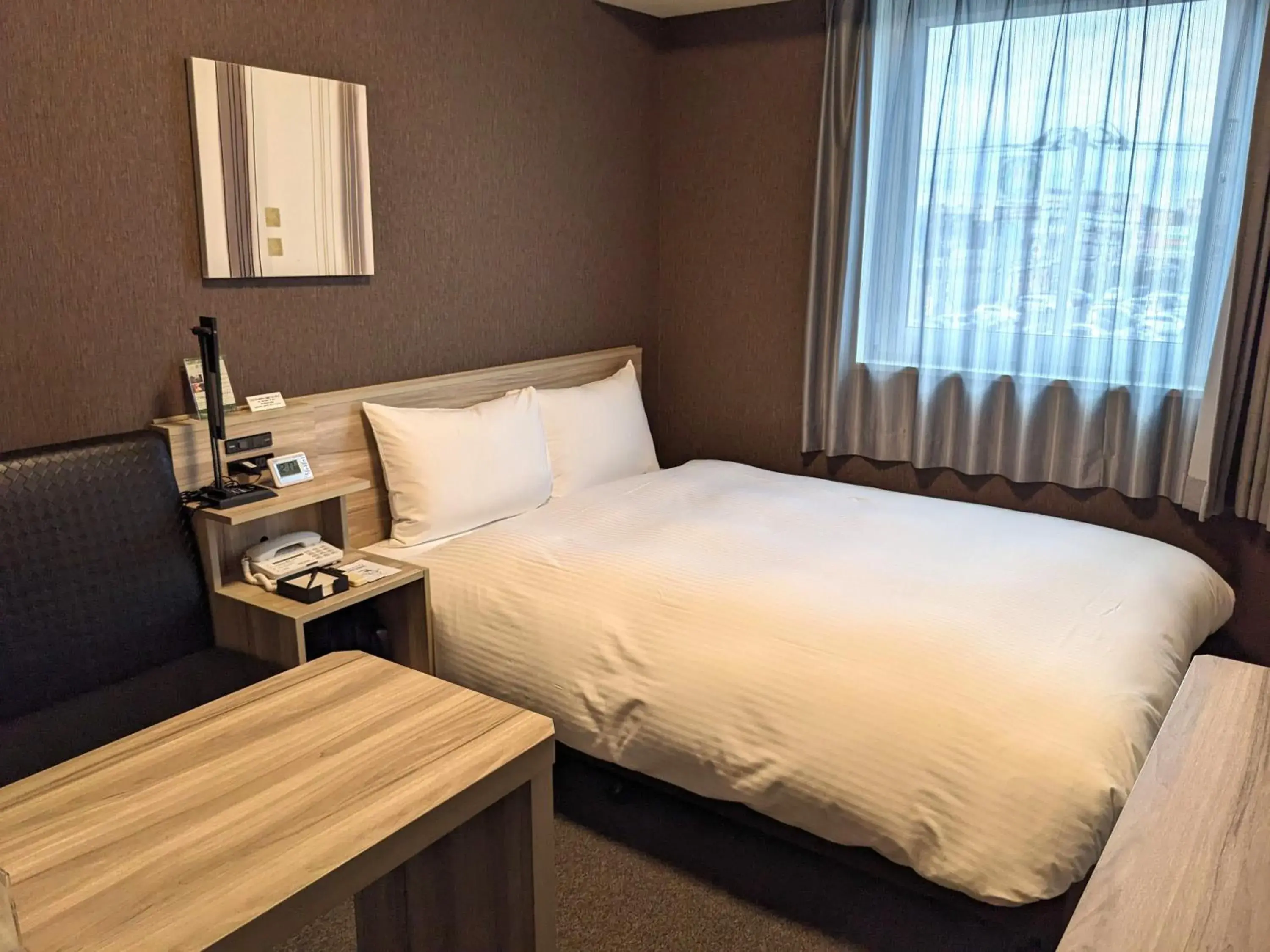 Photo of the whole room, Bed in Hotel Route-Inn Chiba Hamano -Tokyowangando- Photo of the whole room, Bed in Hotel Route-Inn Chiba Hamano -Tokyowangando-