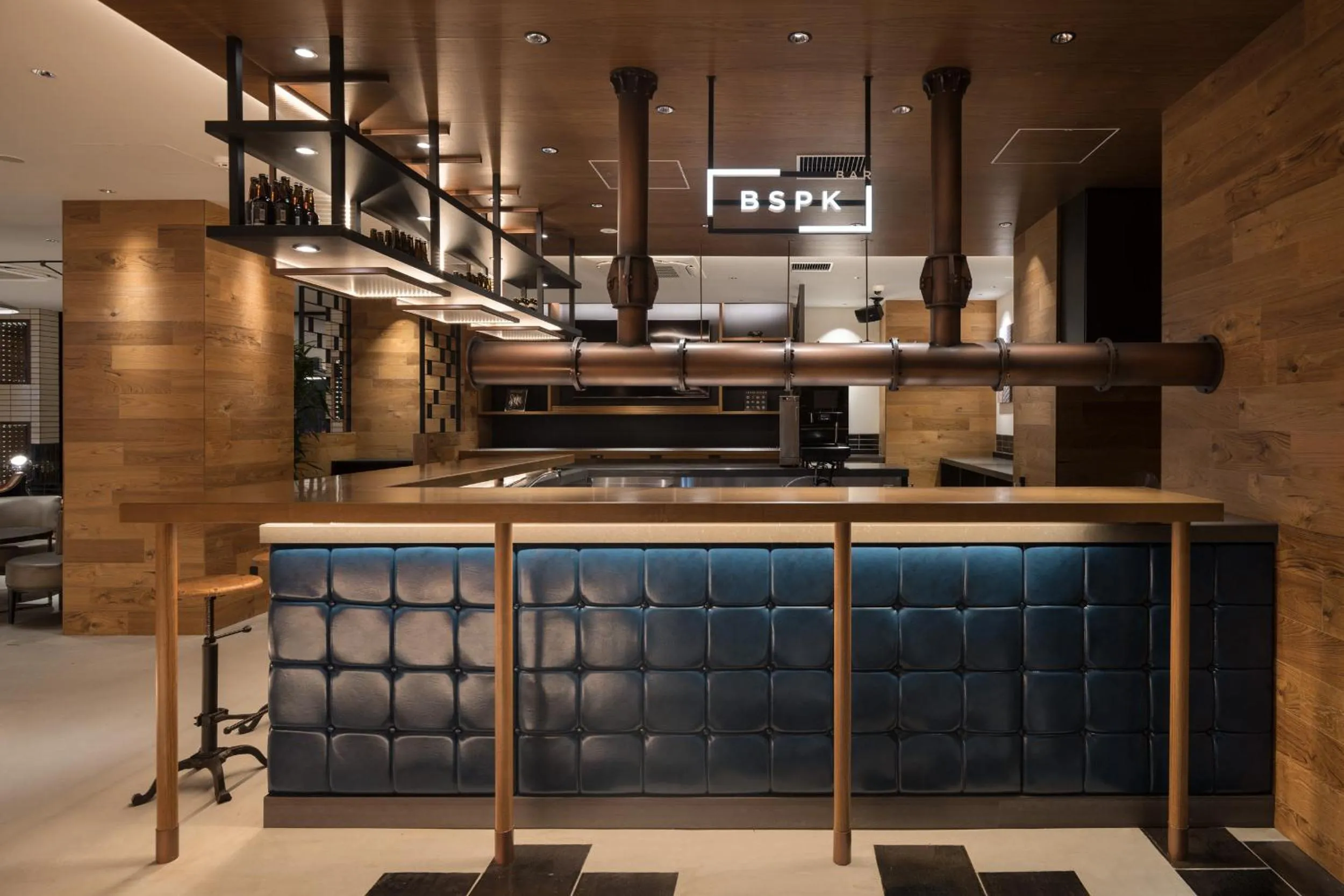 Lounge or bar in Bespoke Hotel Shinsaibashi