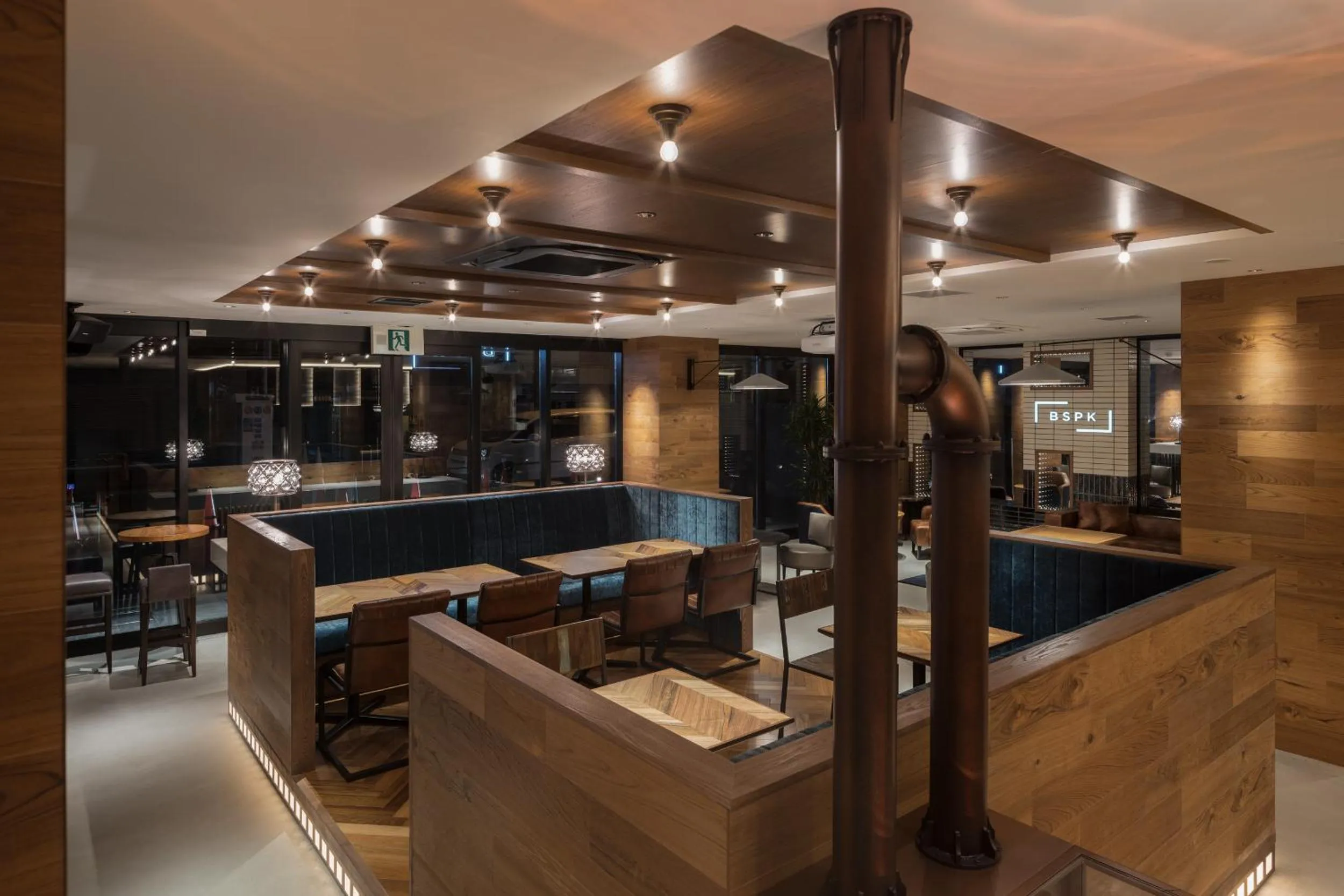 Lounge or bar in Bespoke Hotel Shinsaibashi