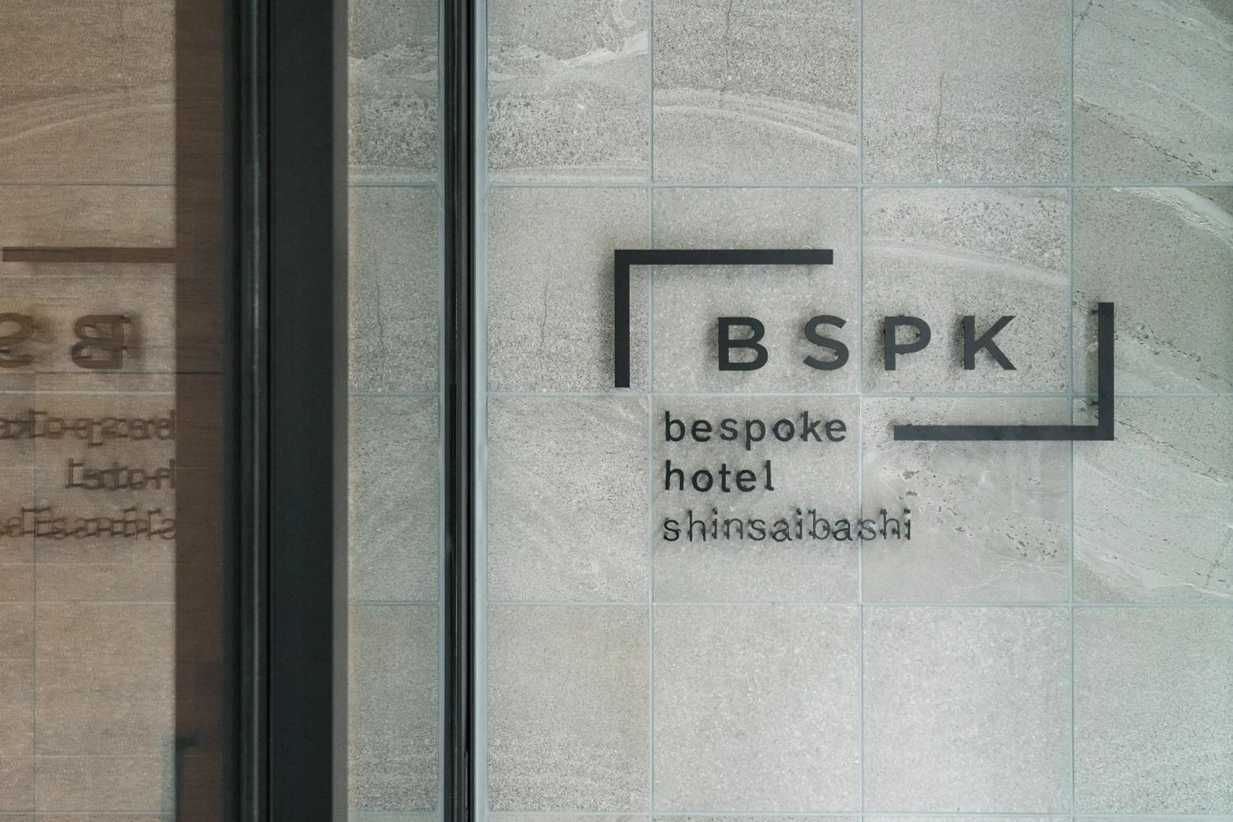 Facade/entrance in Bespoke Hotel Shinsaibashi