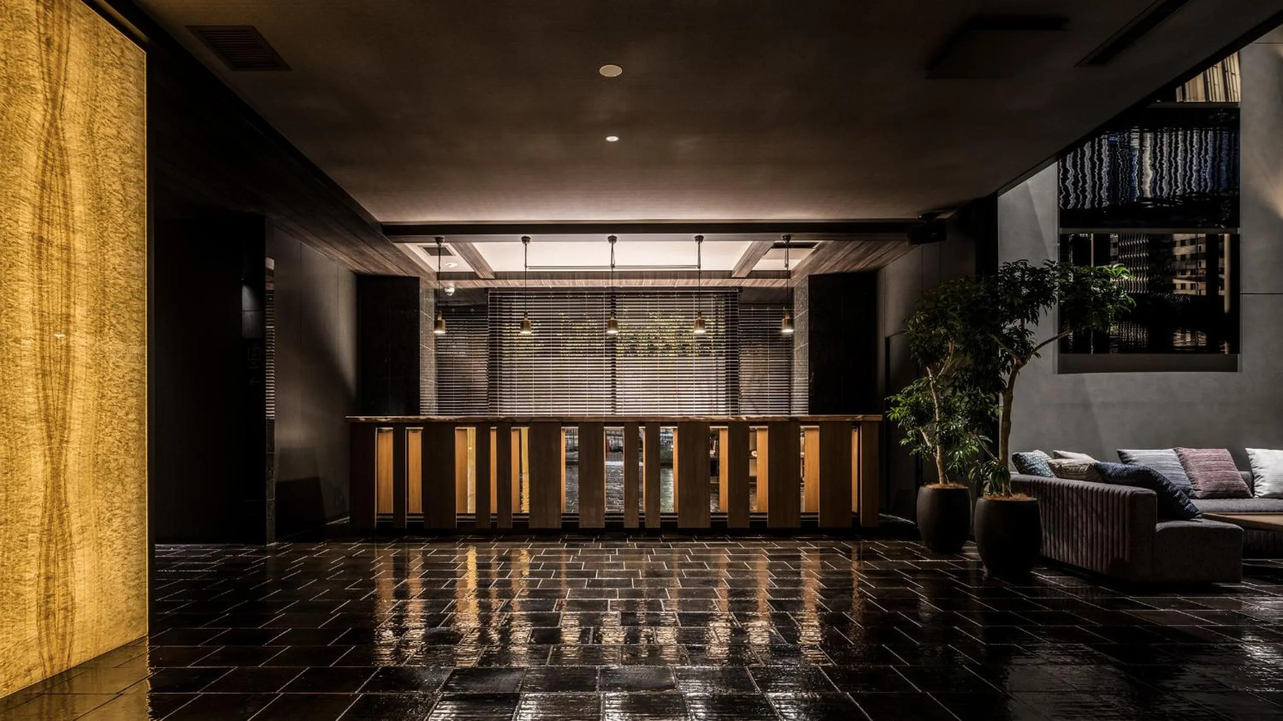 Lobby or reception in Bespoke Hotel Shinsaibashi