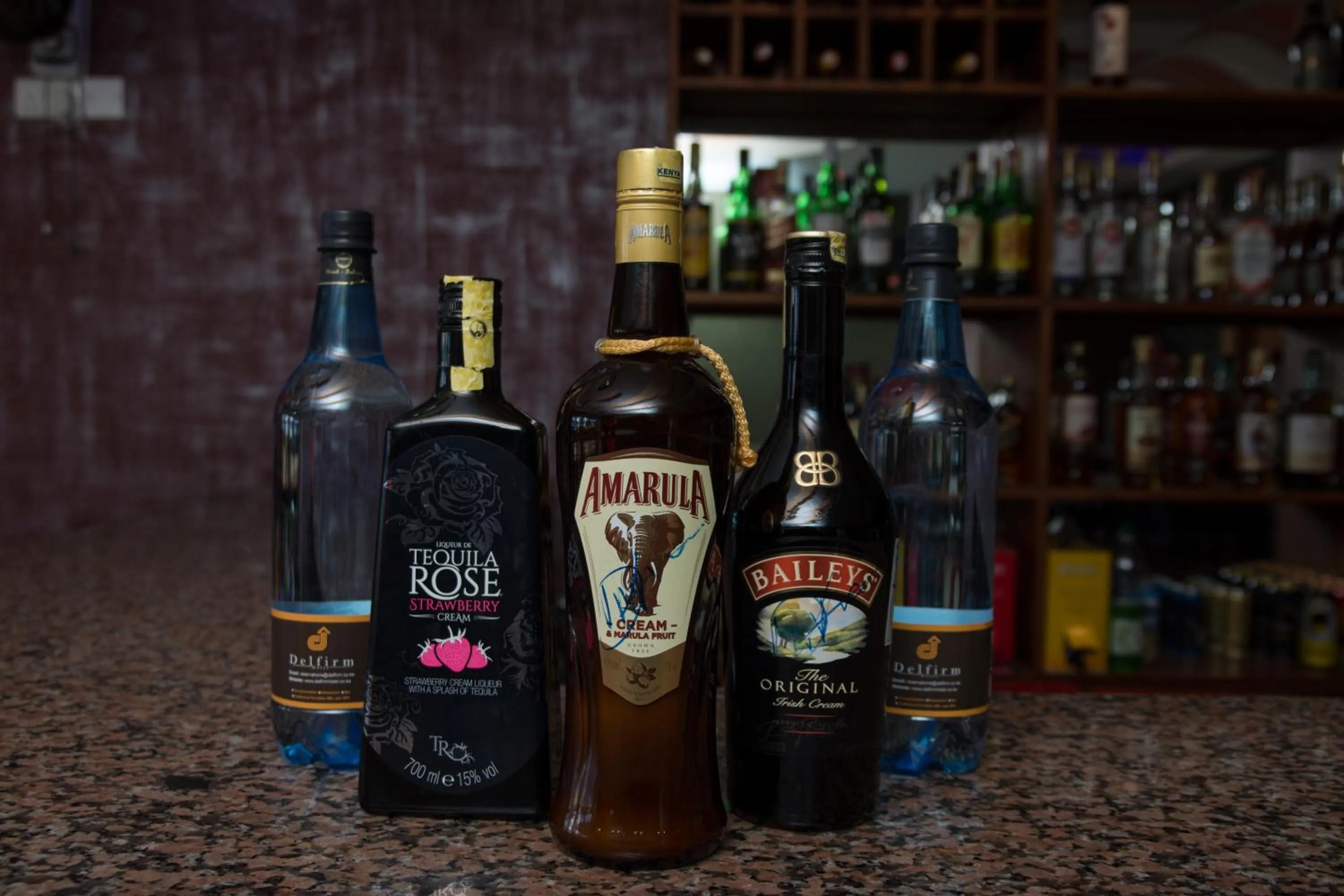 Drinks in Delfirm Hotel