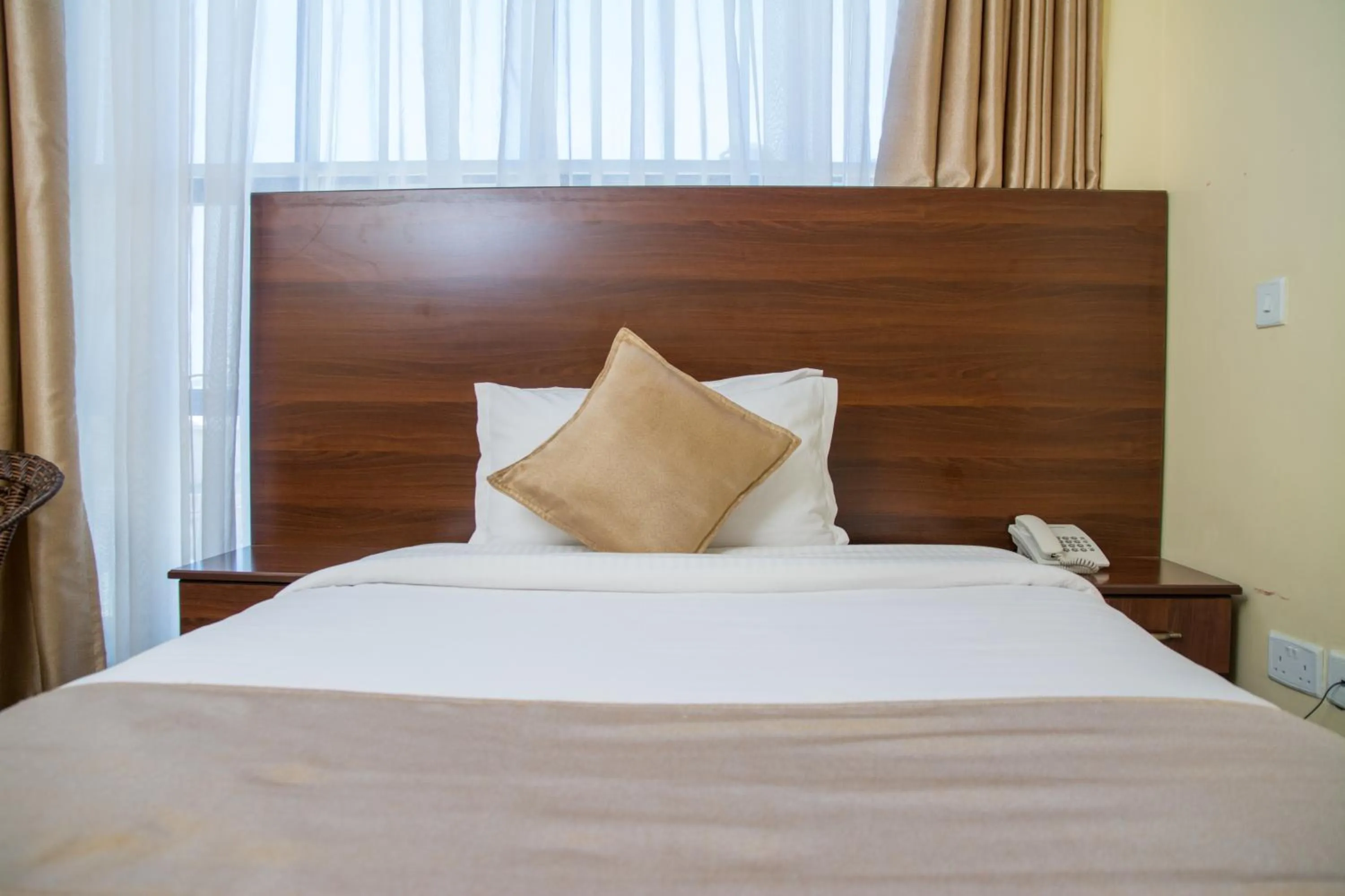 Bed in Delfirm Hotel