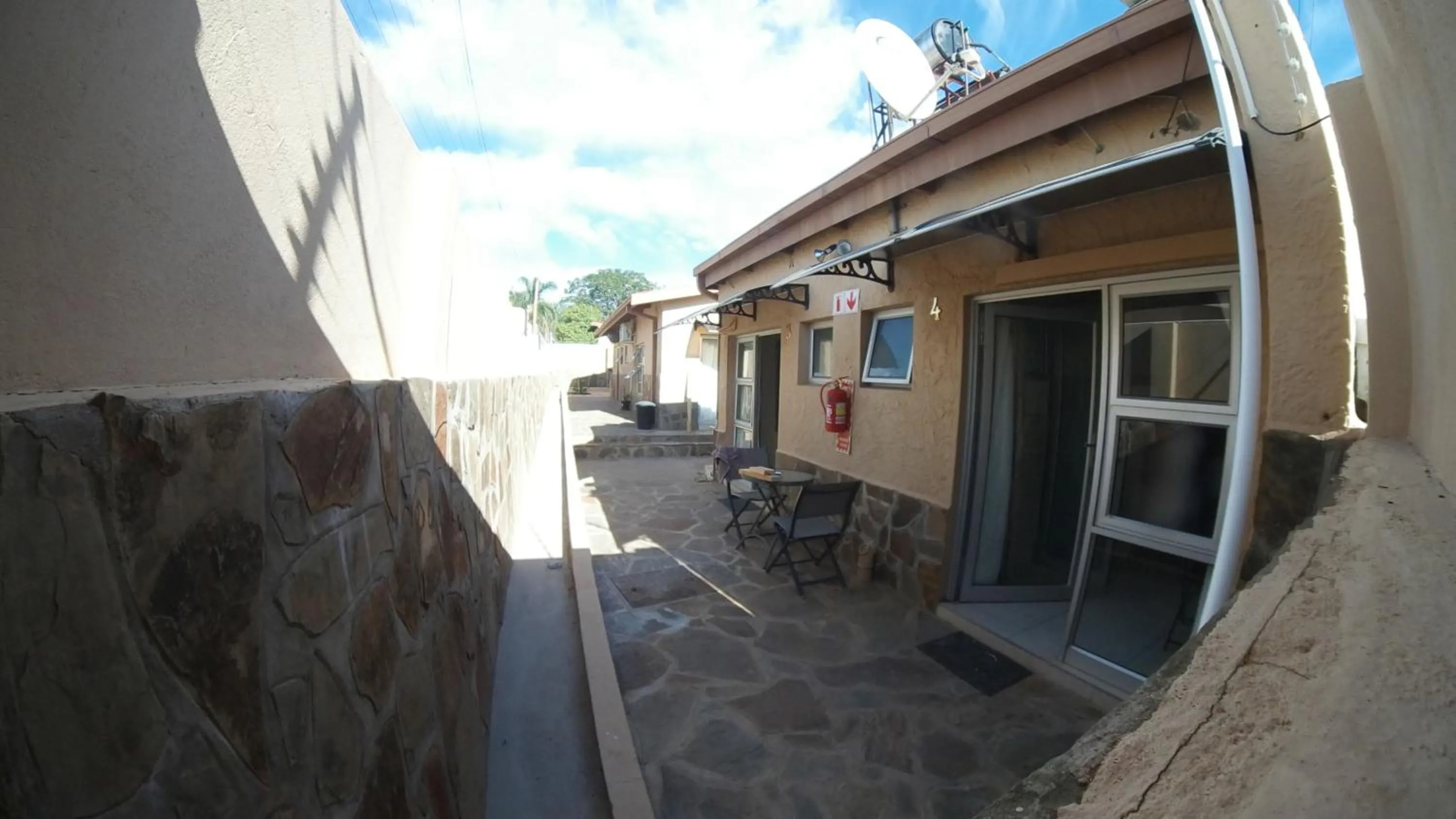Property building in Esperanca Guesthouse