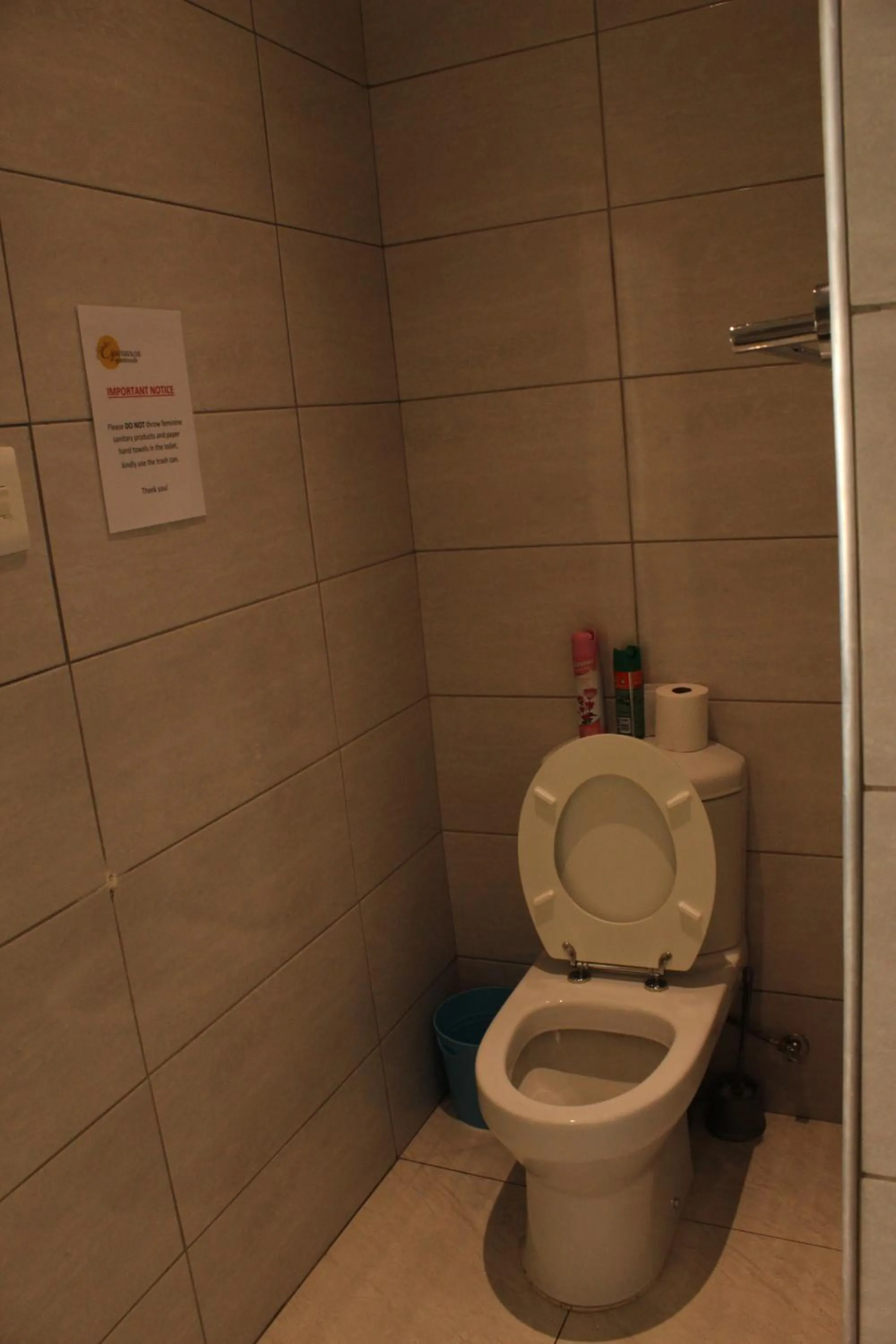 Toilet in Esperanca Guesthouse
