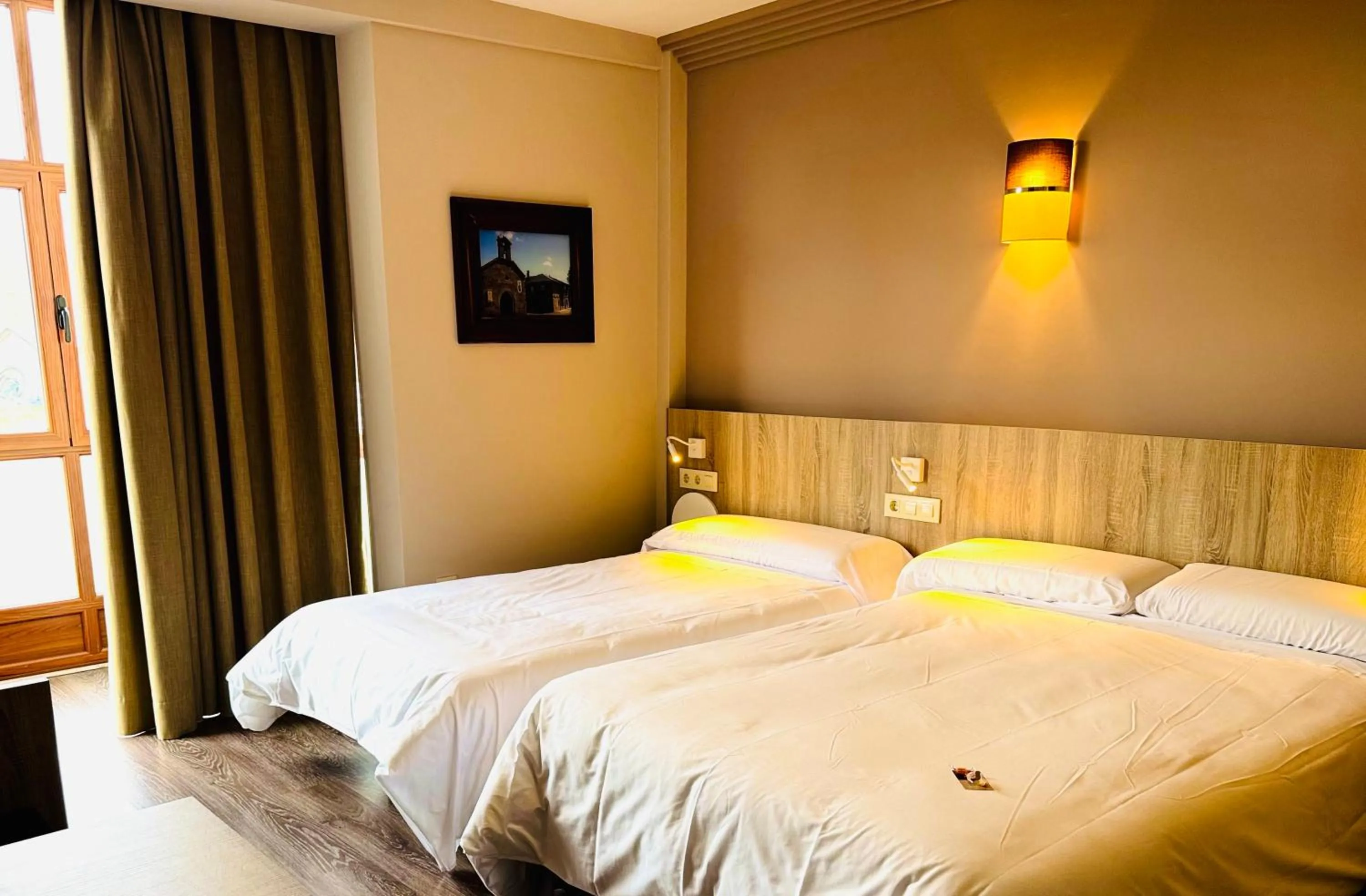 Bed in Hotel Gran Casona de Sanabria