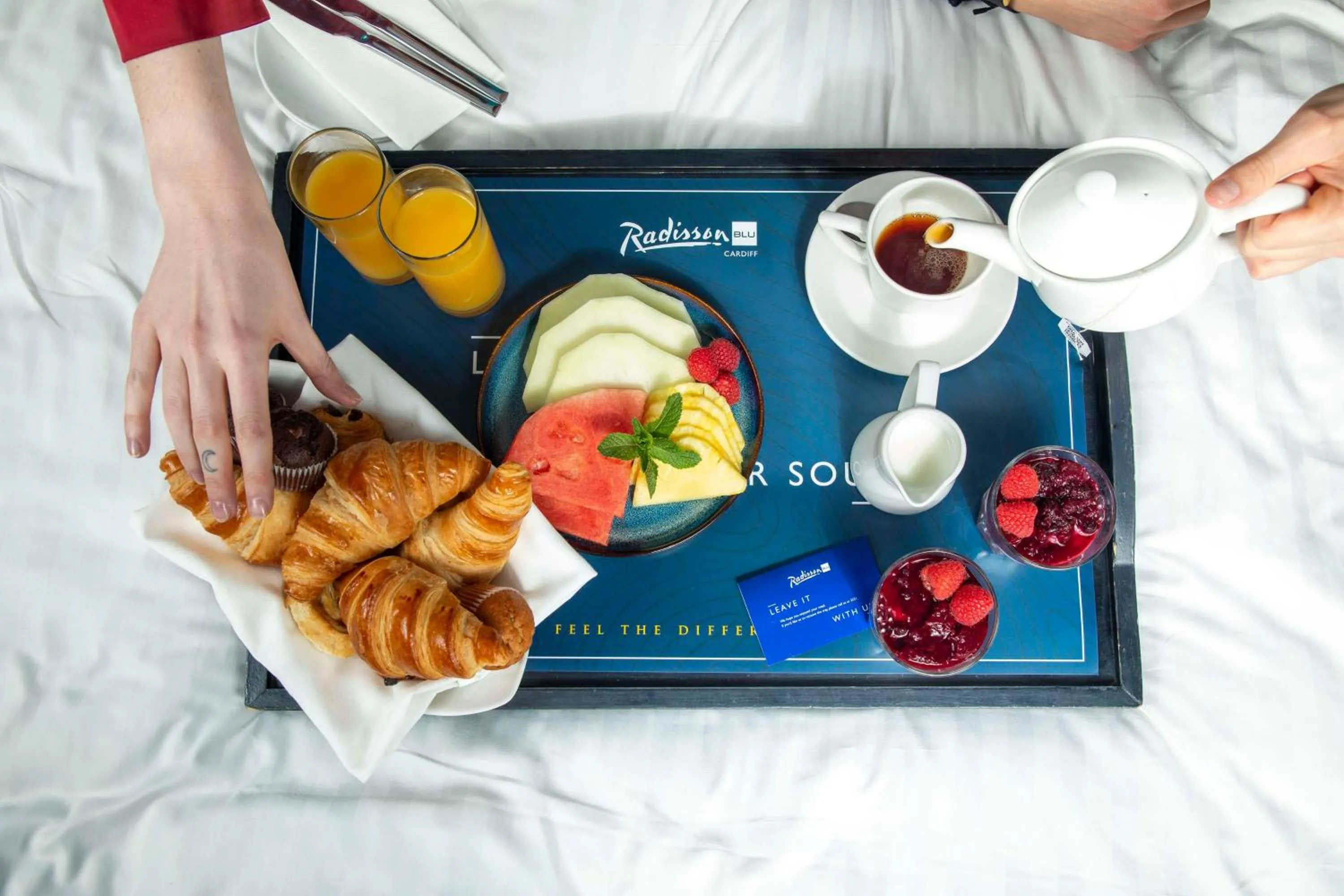 Bedroom in Radisson Blu Hotel, Cardiff
