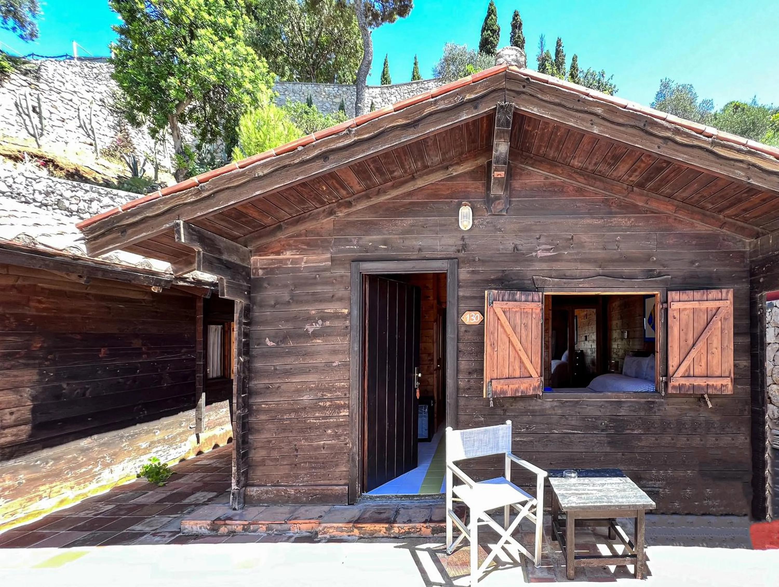 Patio in Aeneas' Landing Resort