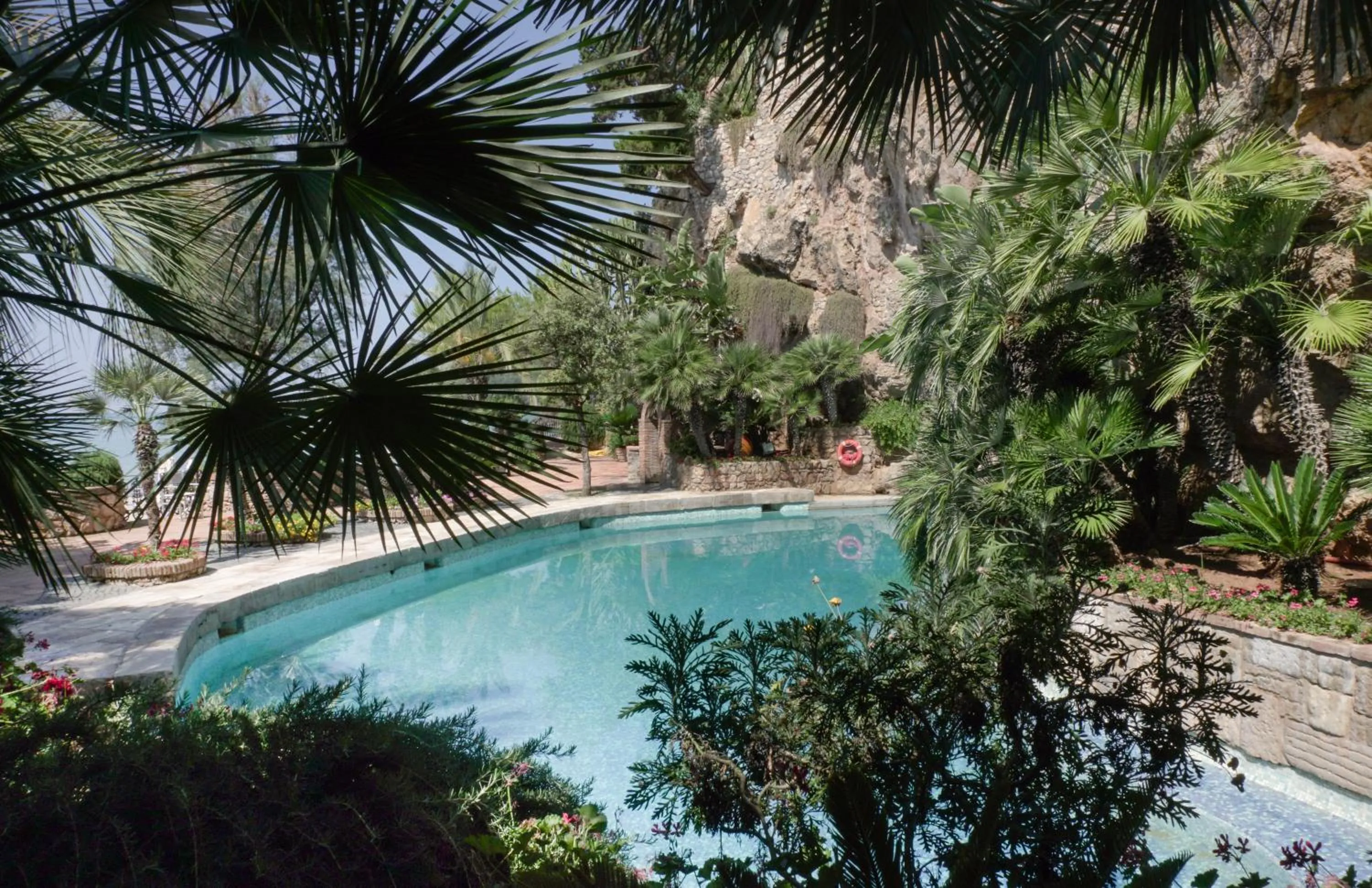 Pool view in Aeneas' Landing Resort