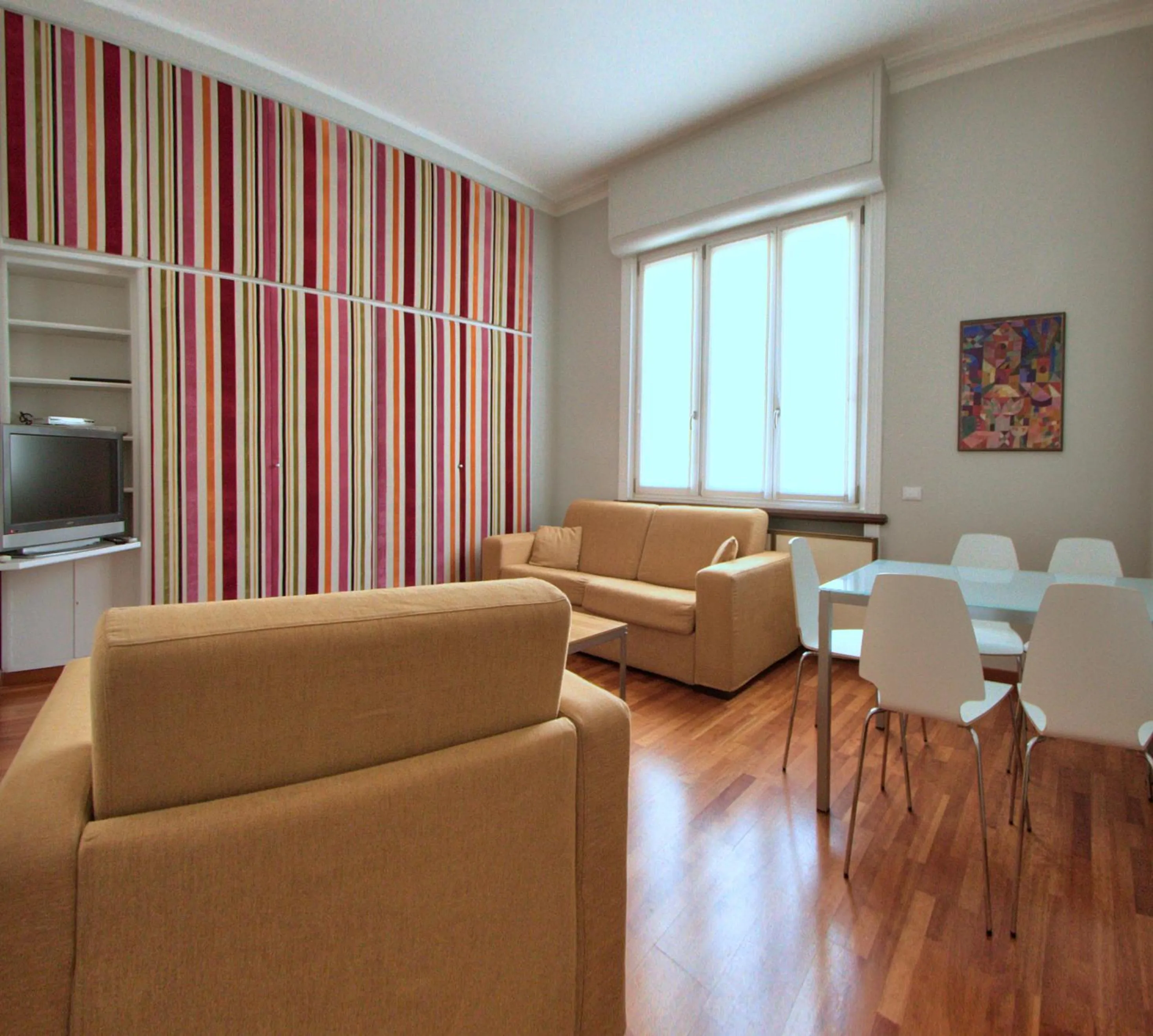 Living room in Milan Apartment Rental