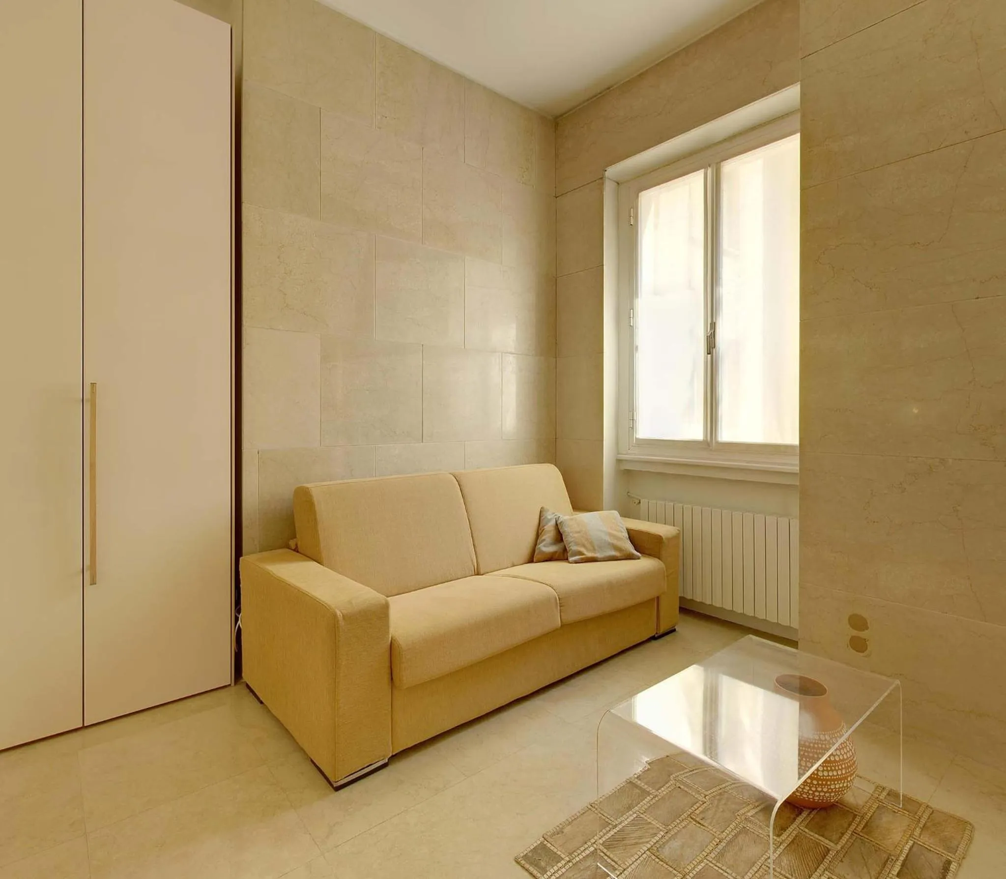 Living room in Milan Apartment Rental