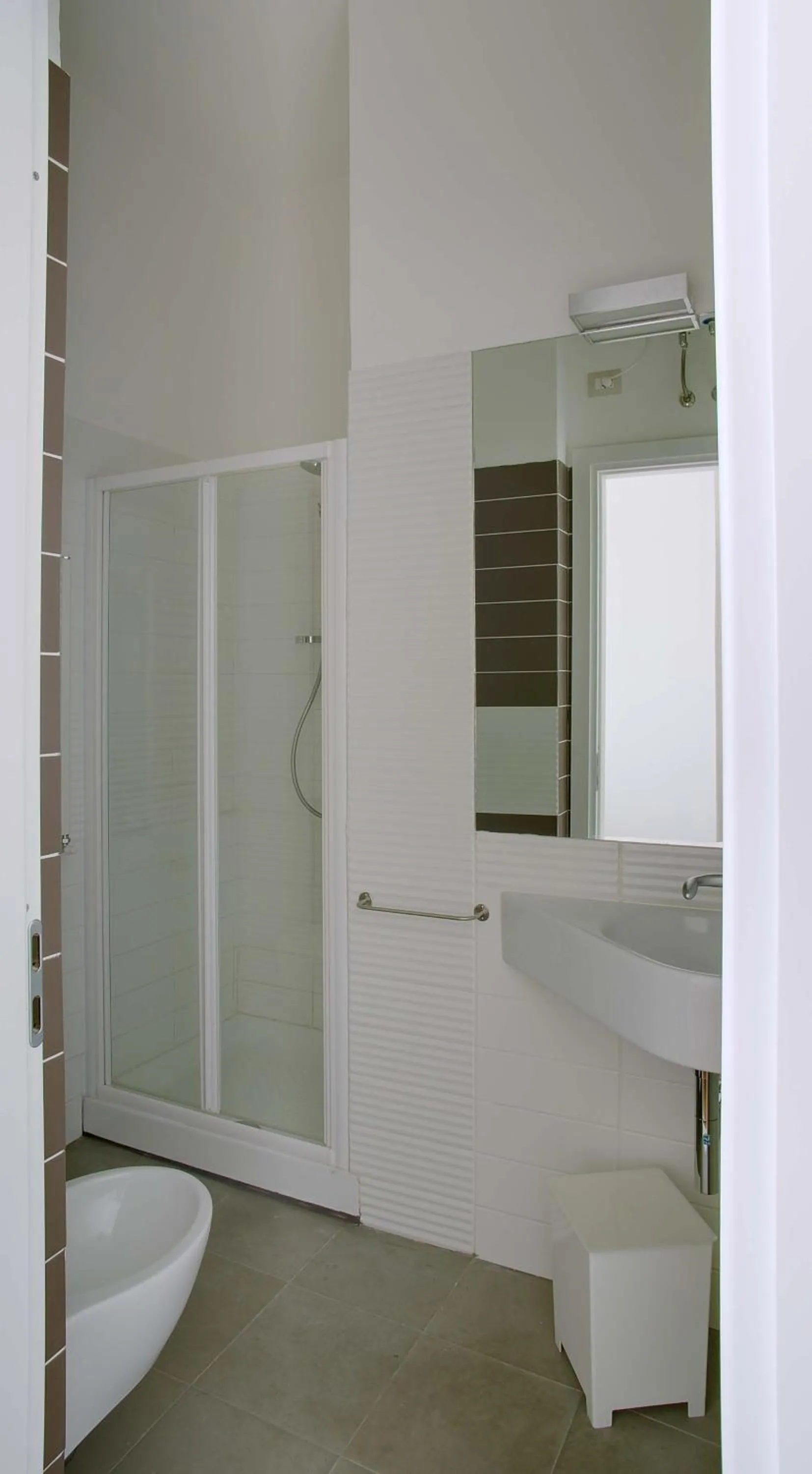 Bathroom in Milan Apartment Rental