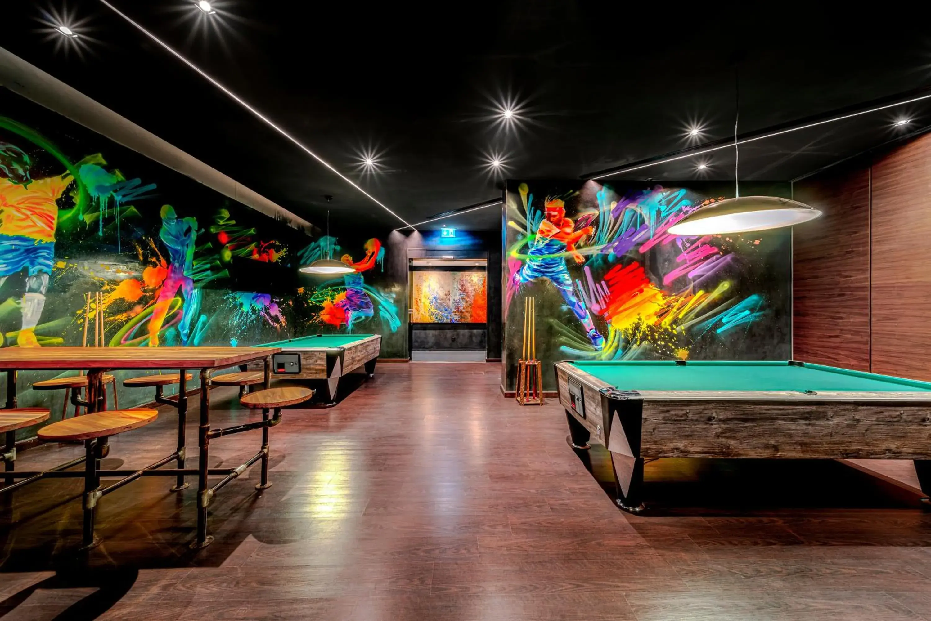 Lounge or bar in Hyatt Place Dubai Wasl District Residences Lounge or bar in Hyatt Place Dubai Wasl District Residences