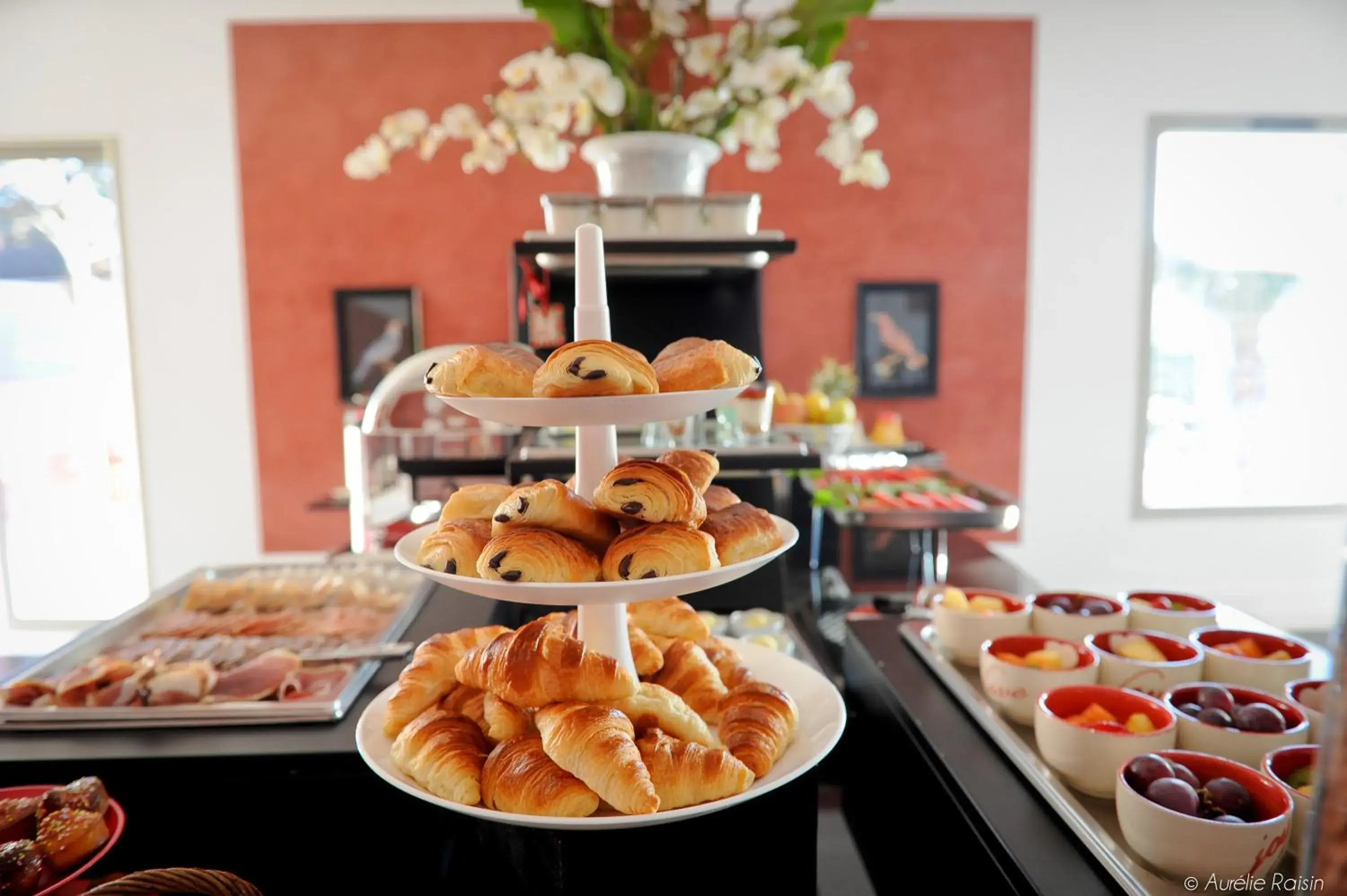 Buffet breakfast in Hôtel Liberata & Spa Buffet breakfast in Hôtel Liberata & Spa