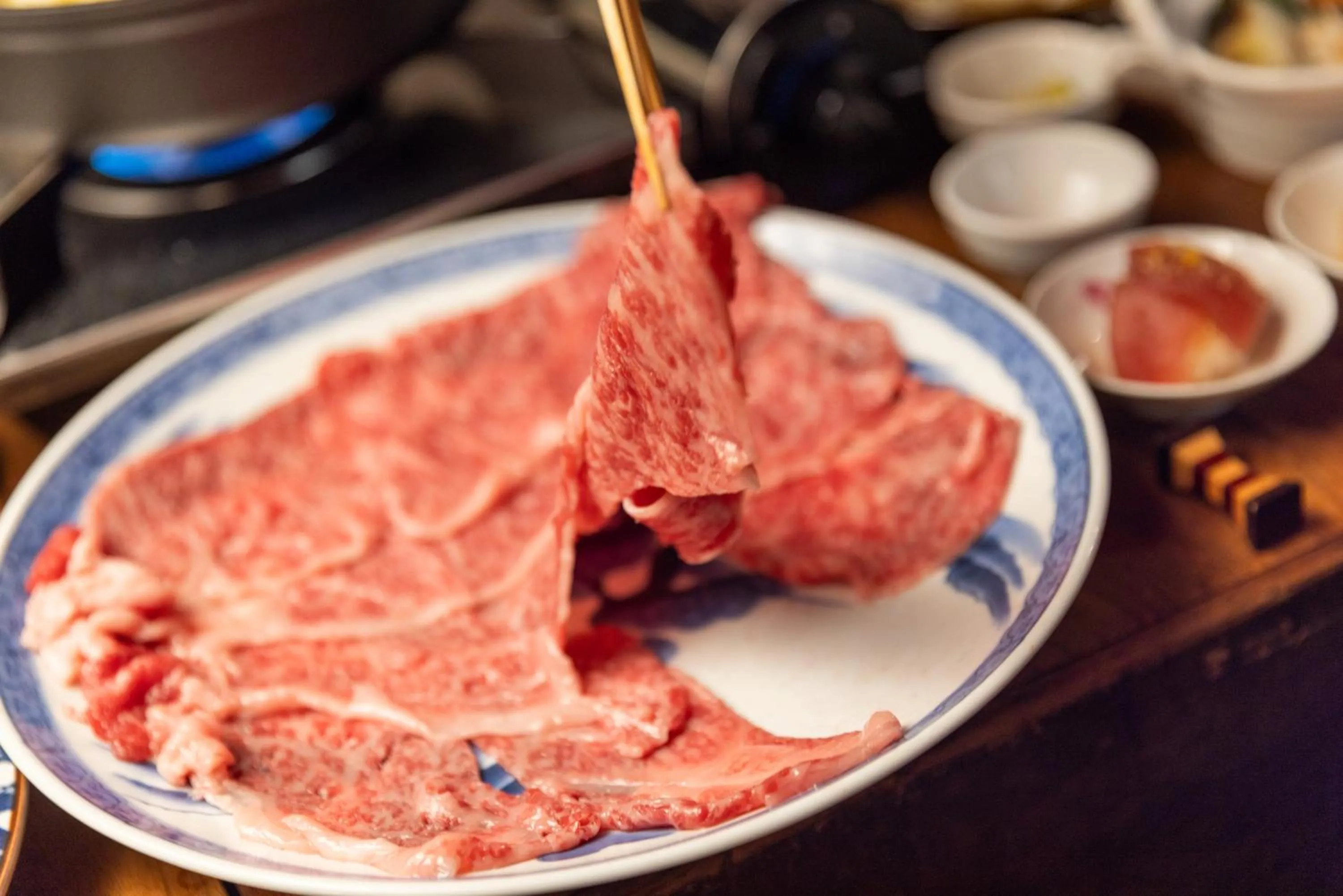 Food and drinks in cyashitsu ryokan asakusa