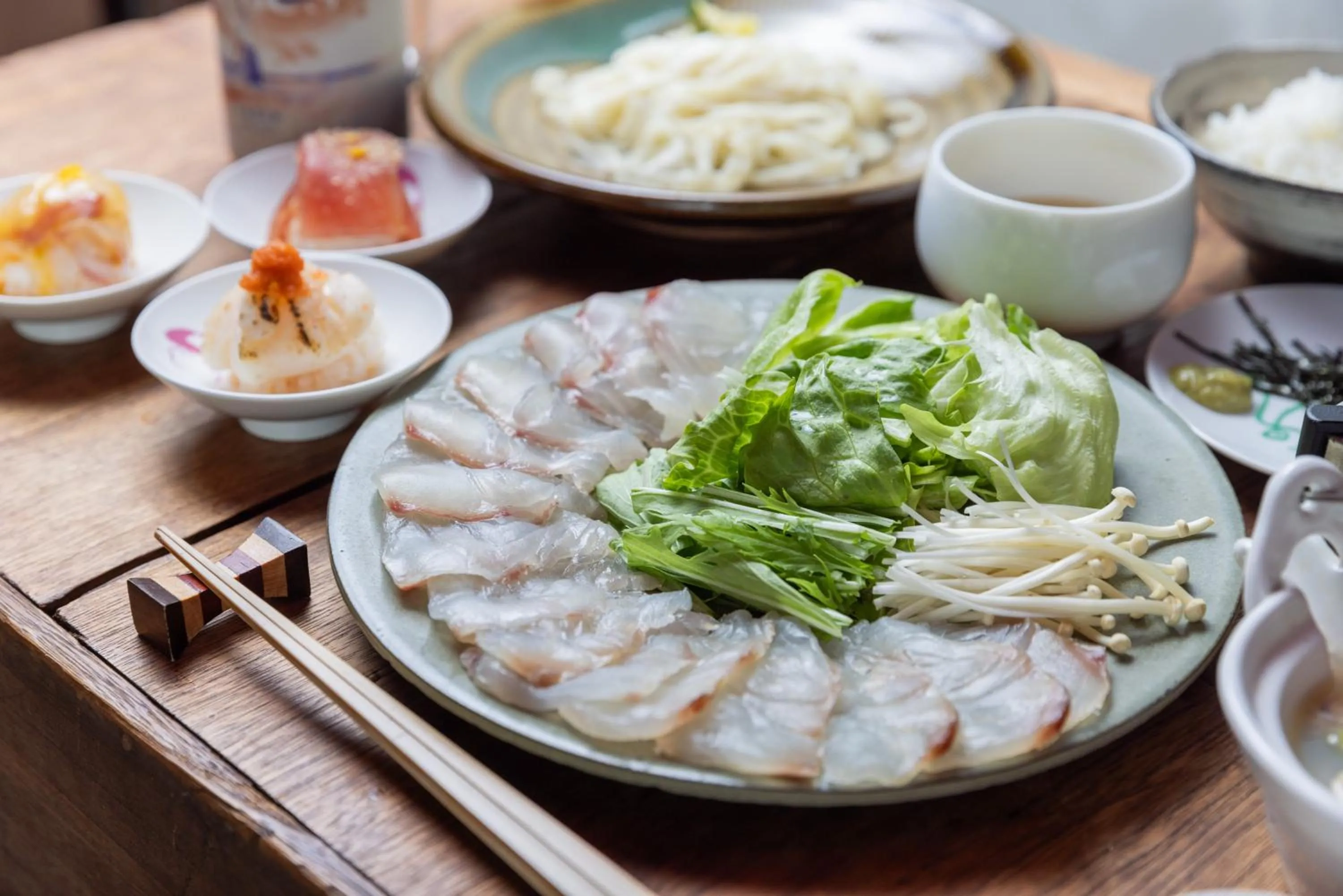 Dinner in cyashitsu ryokan asakusa