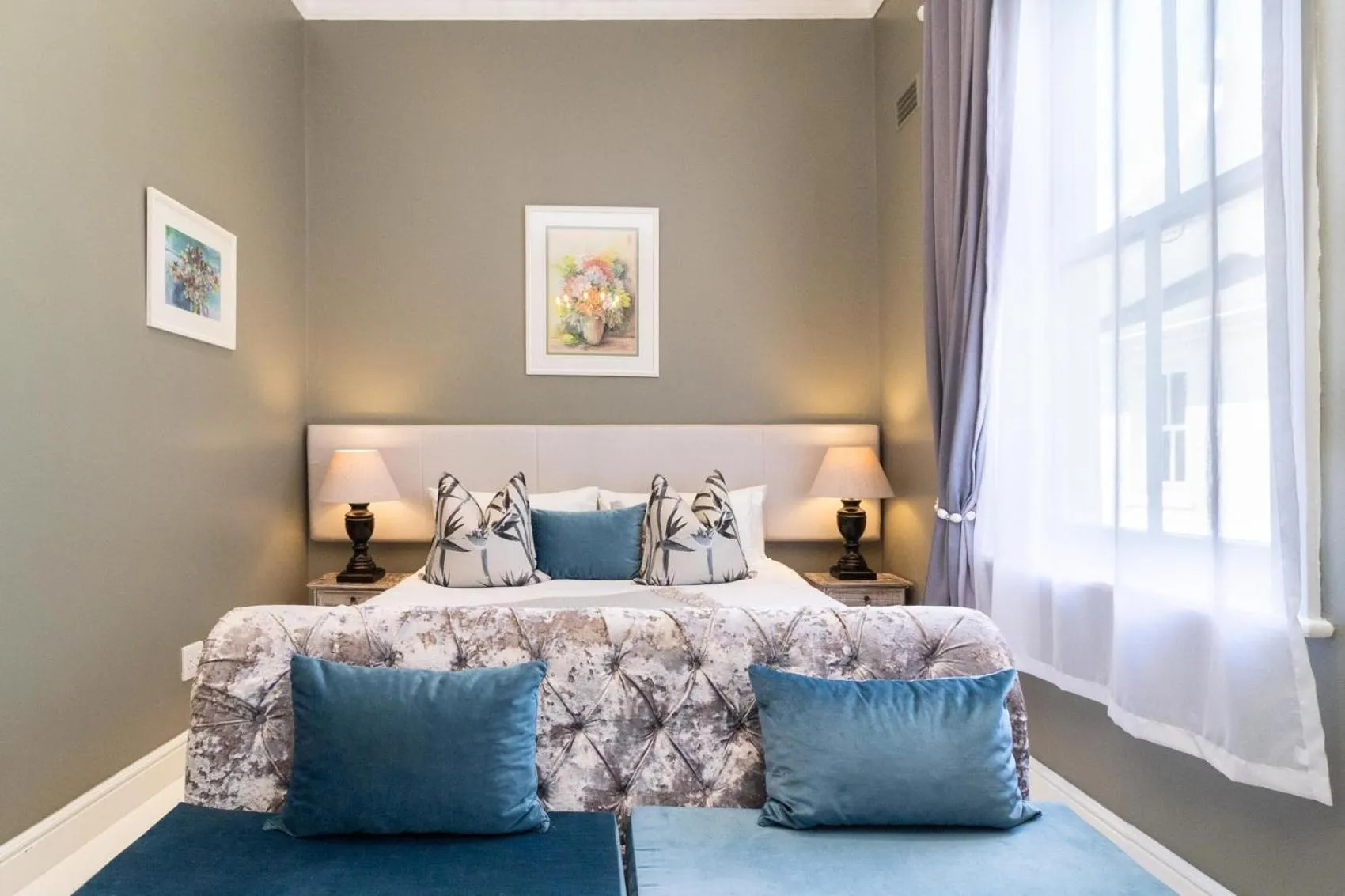 Bed in The Willets Boutique Hotel