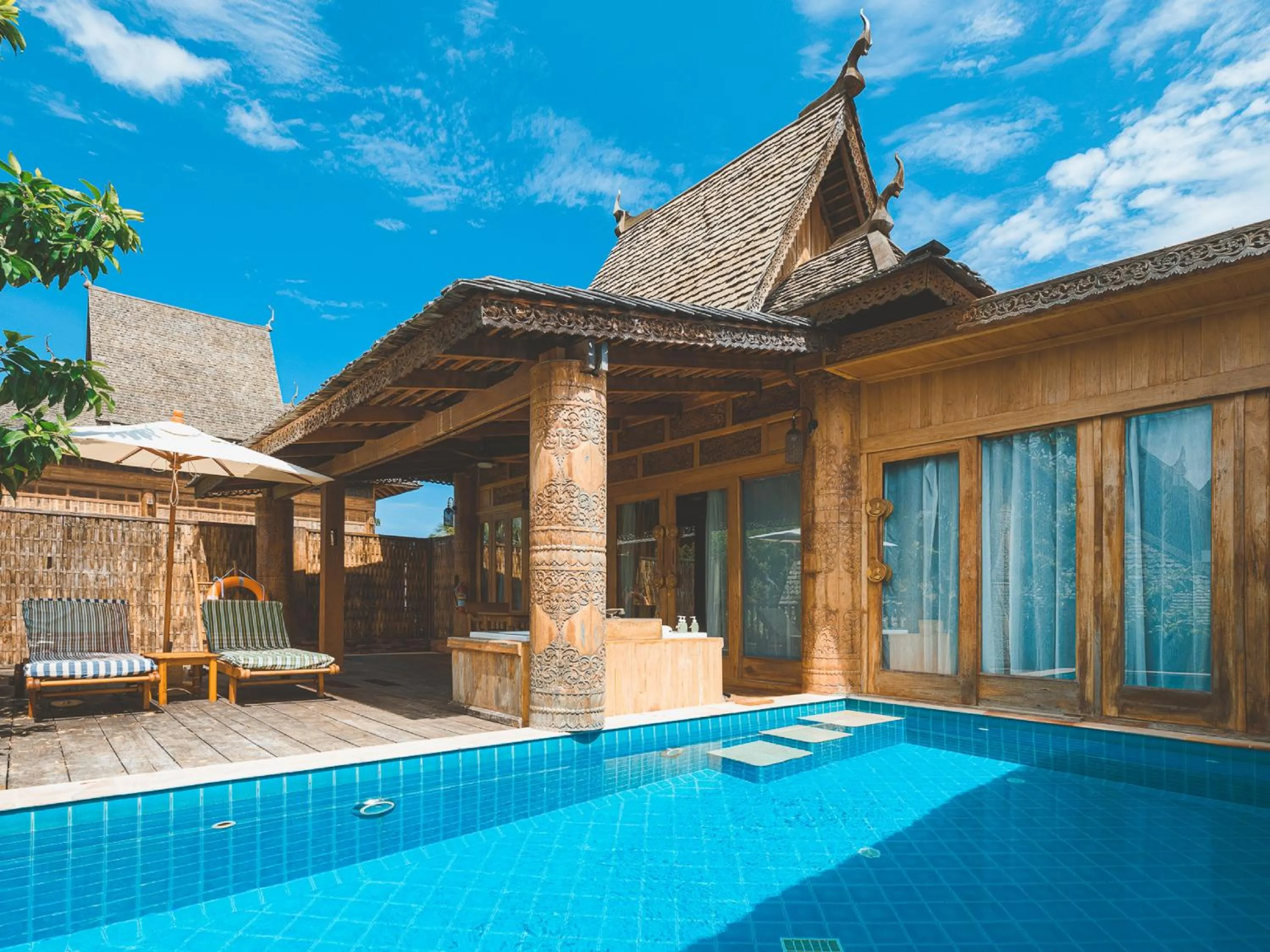 Swimming pool in Santhiya Phuket Natai Resort & Spa