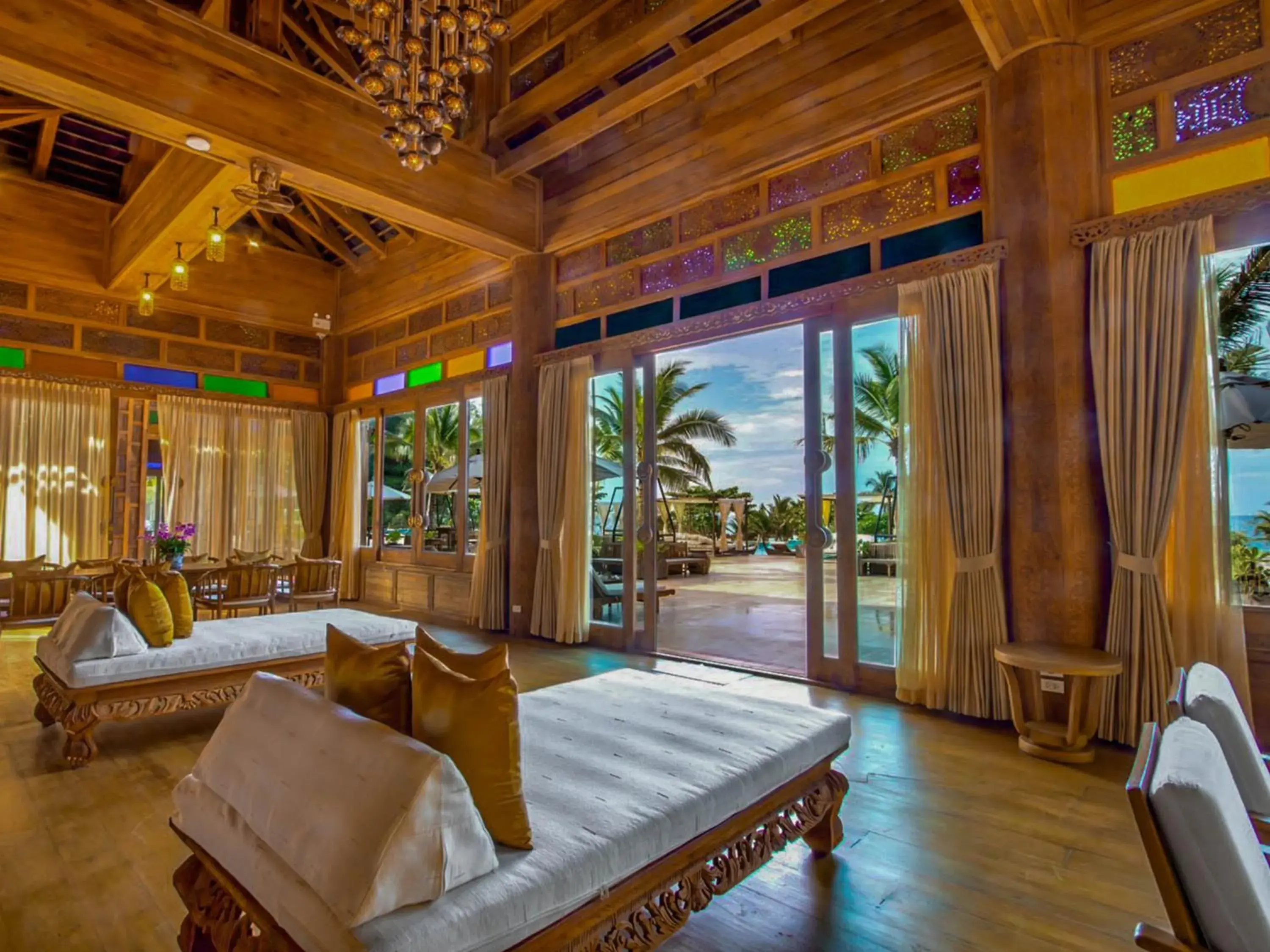 Pool view in Santhiya Phuket Natai Resort & Spa Pool view in Santhiya Phuket Natai Resort & Spa