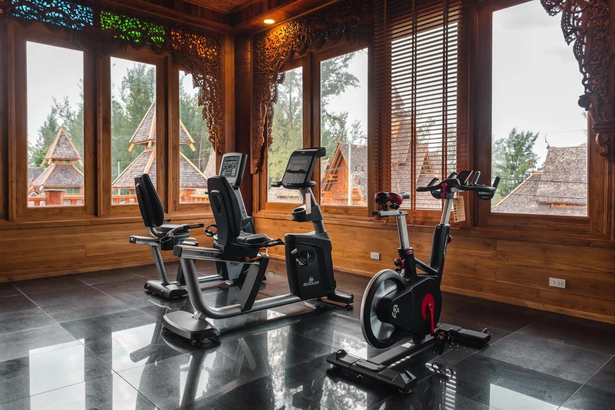 Fitness centre/facilities in Santhiya Phuket Natai Resort & Spa