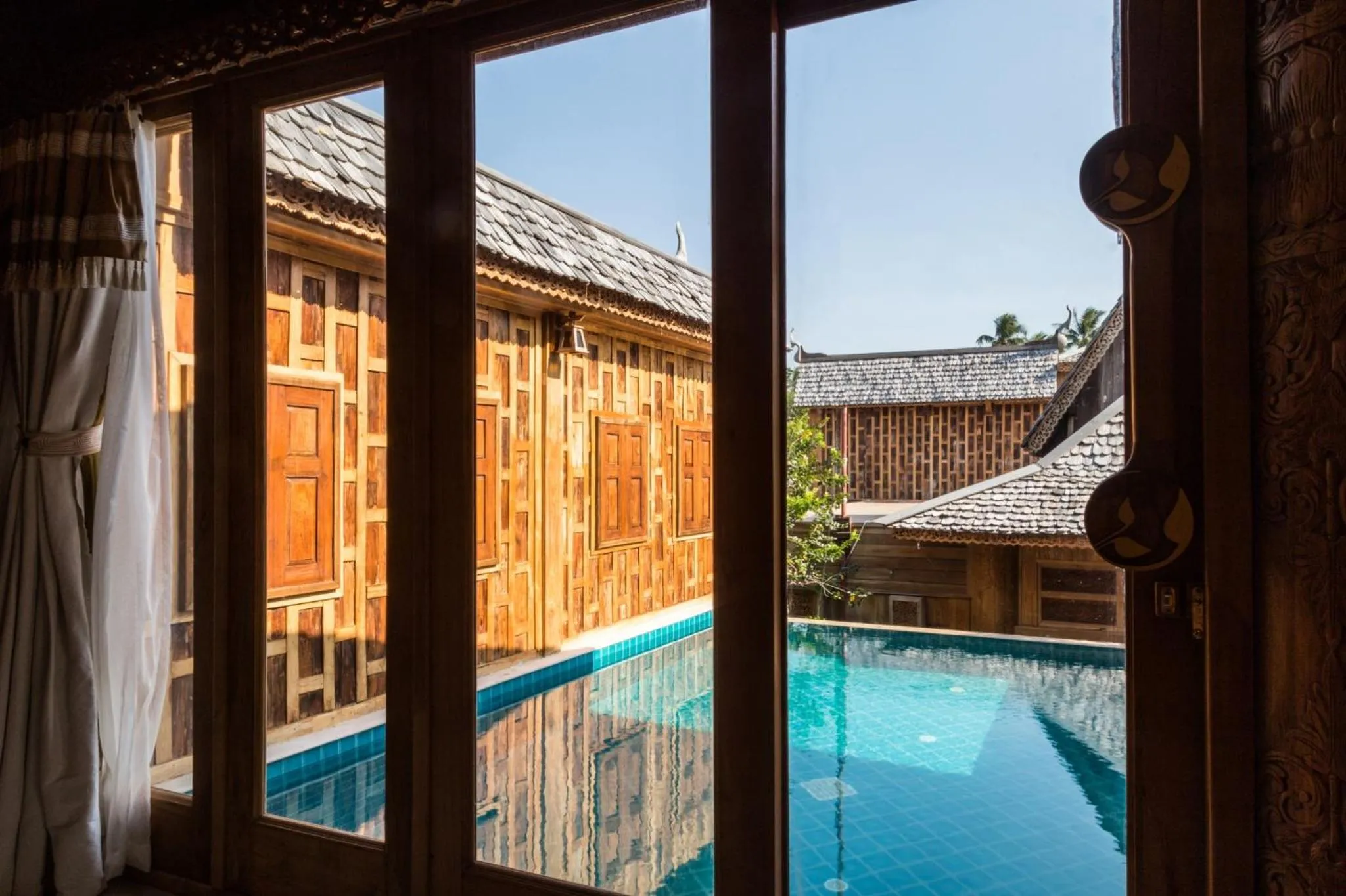 Pool view in Santhiya Phuket Natai Resort & Spa