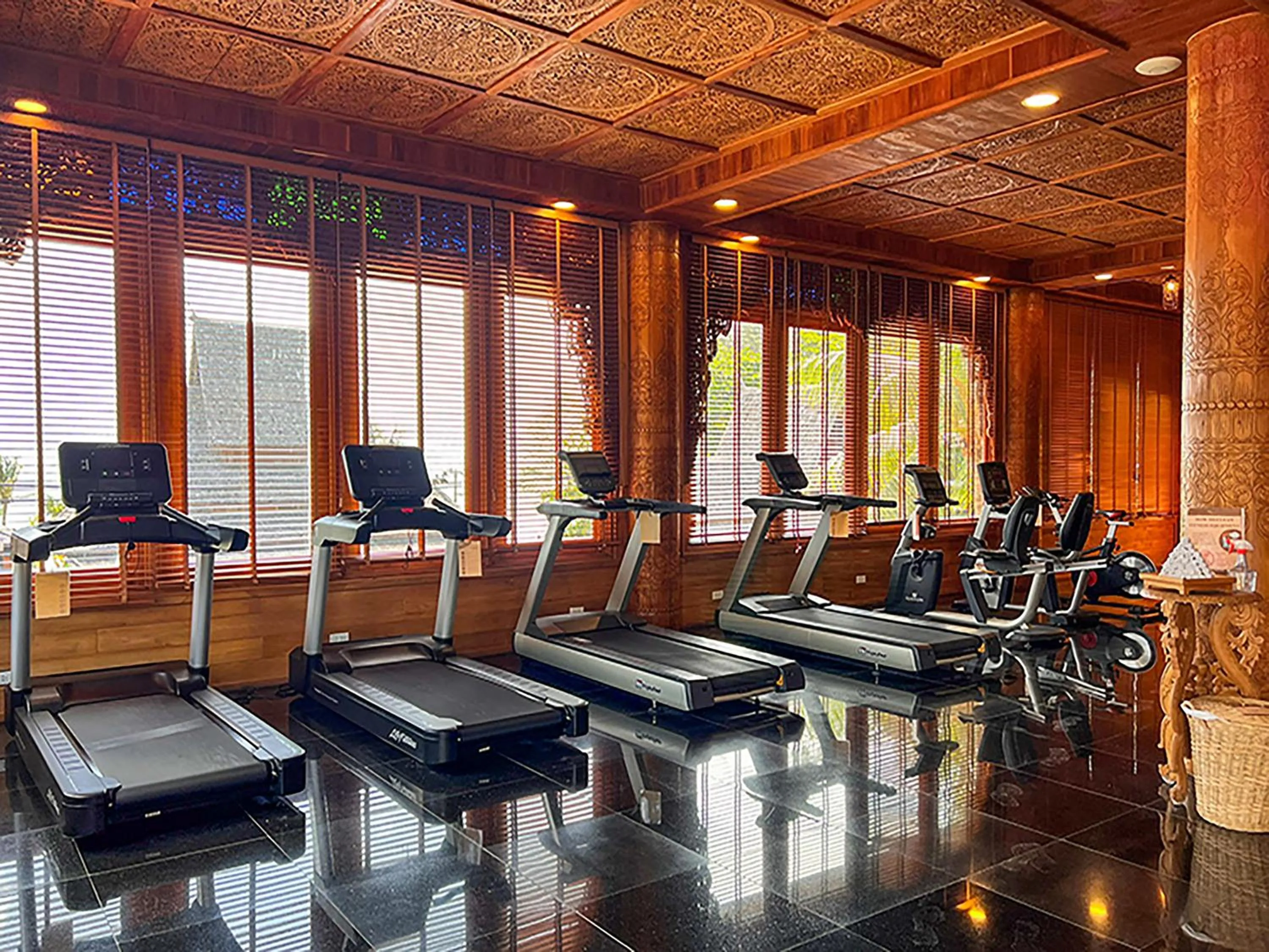 Fitness centre/facilities in Santhiya Phuket Natai Resort & Spa