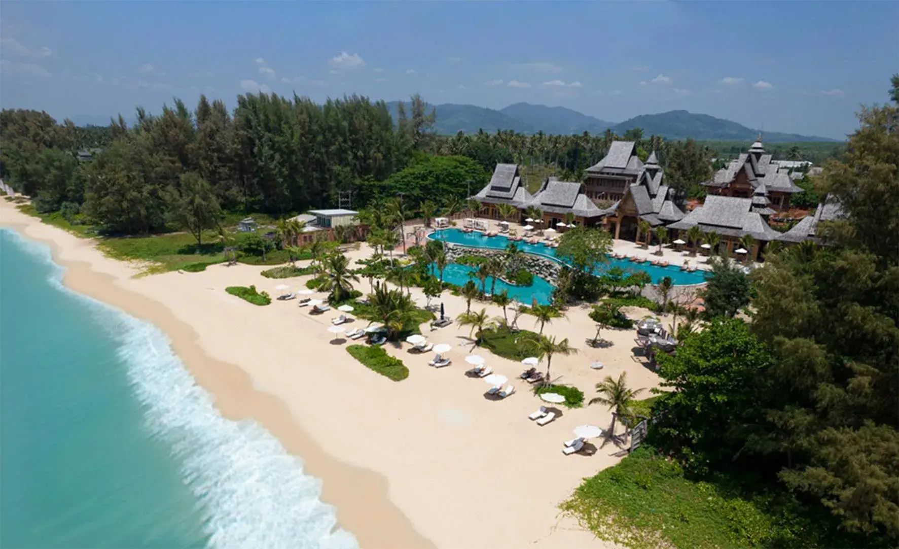 Bird's eye view in Santhiya Phuket Natai Resort & Spa Bird's eye view in Santhiya Phuket Natai Resort & Spa