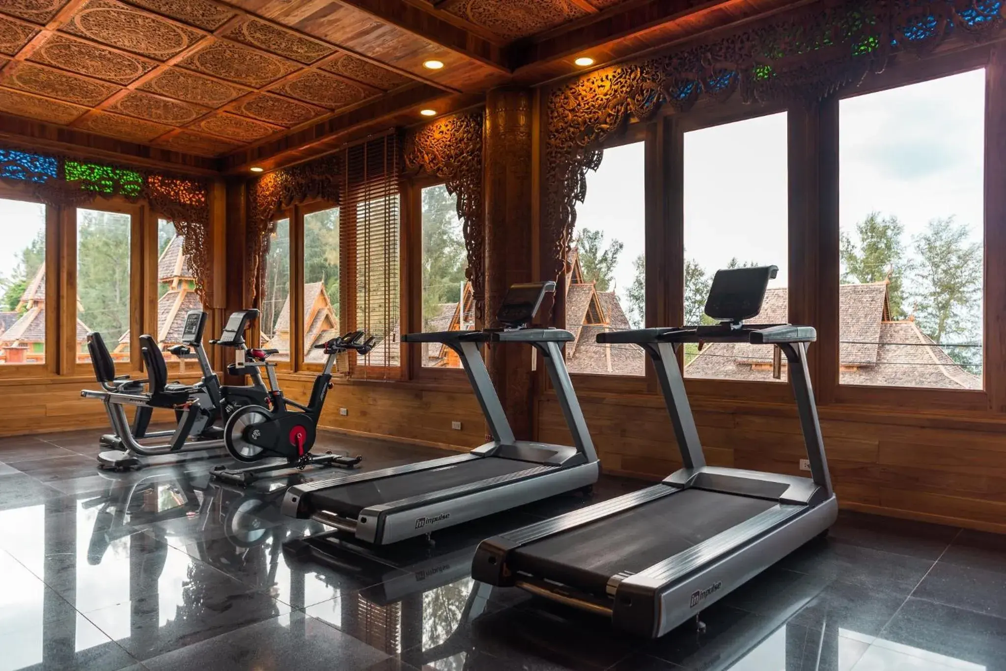 Fitness centre/facilities in Santhiya Phuket Natai Resort & Spa Fitness centre/facilities in Santhiya Phuket Natai Resort & Spa