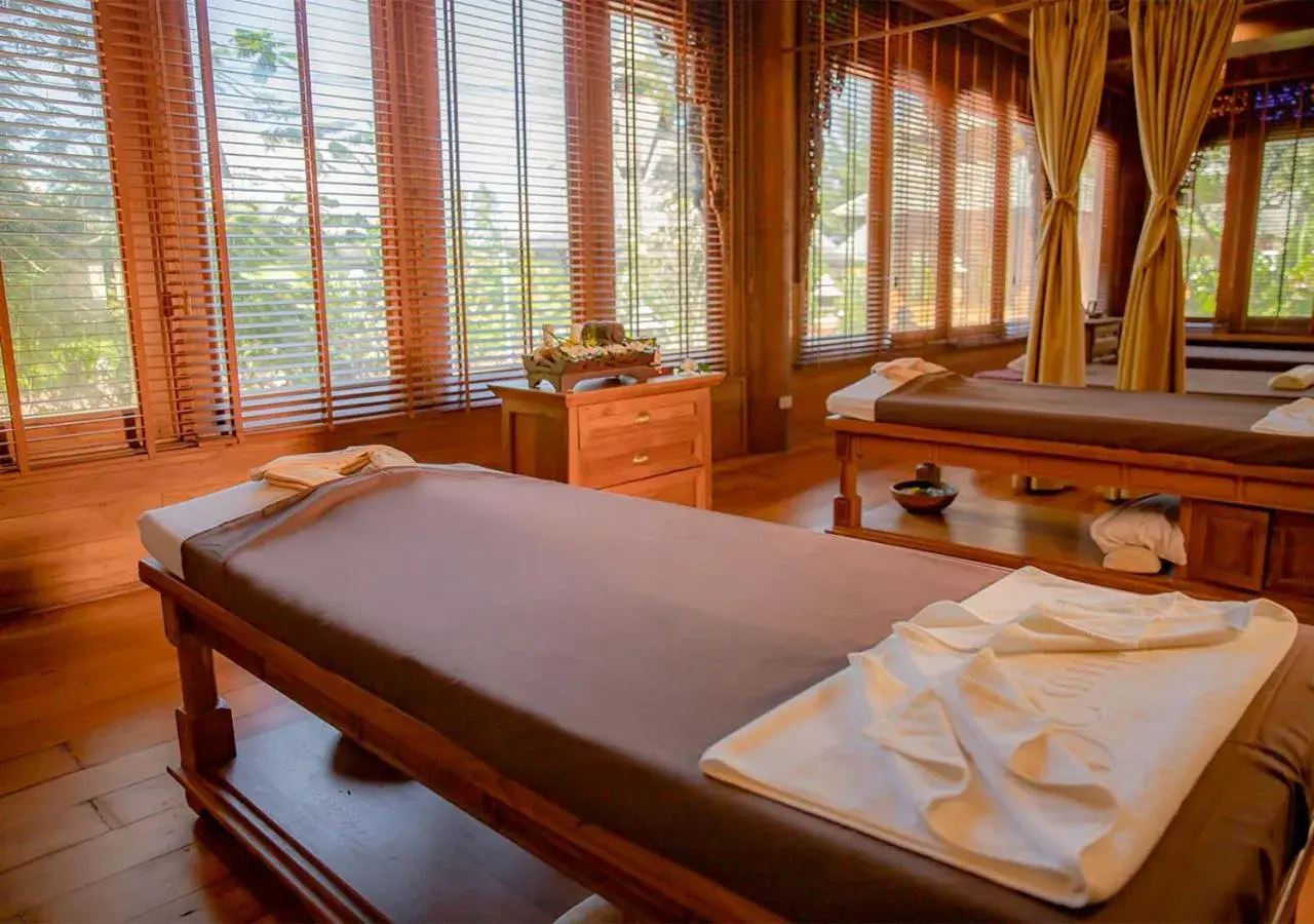 Spa and wellness centre/facilities, Bed in Santhiya Phuket Natai Resort & Spa Spa and wellness centre/facilities, Bed in Santhiya Phuket Natai Resort & Spa