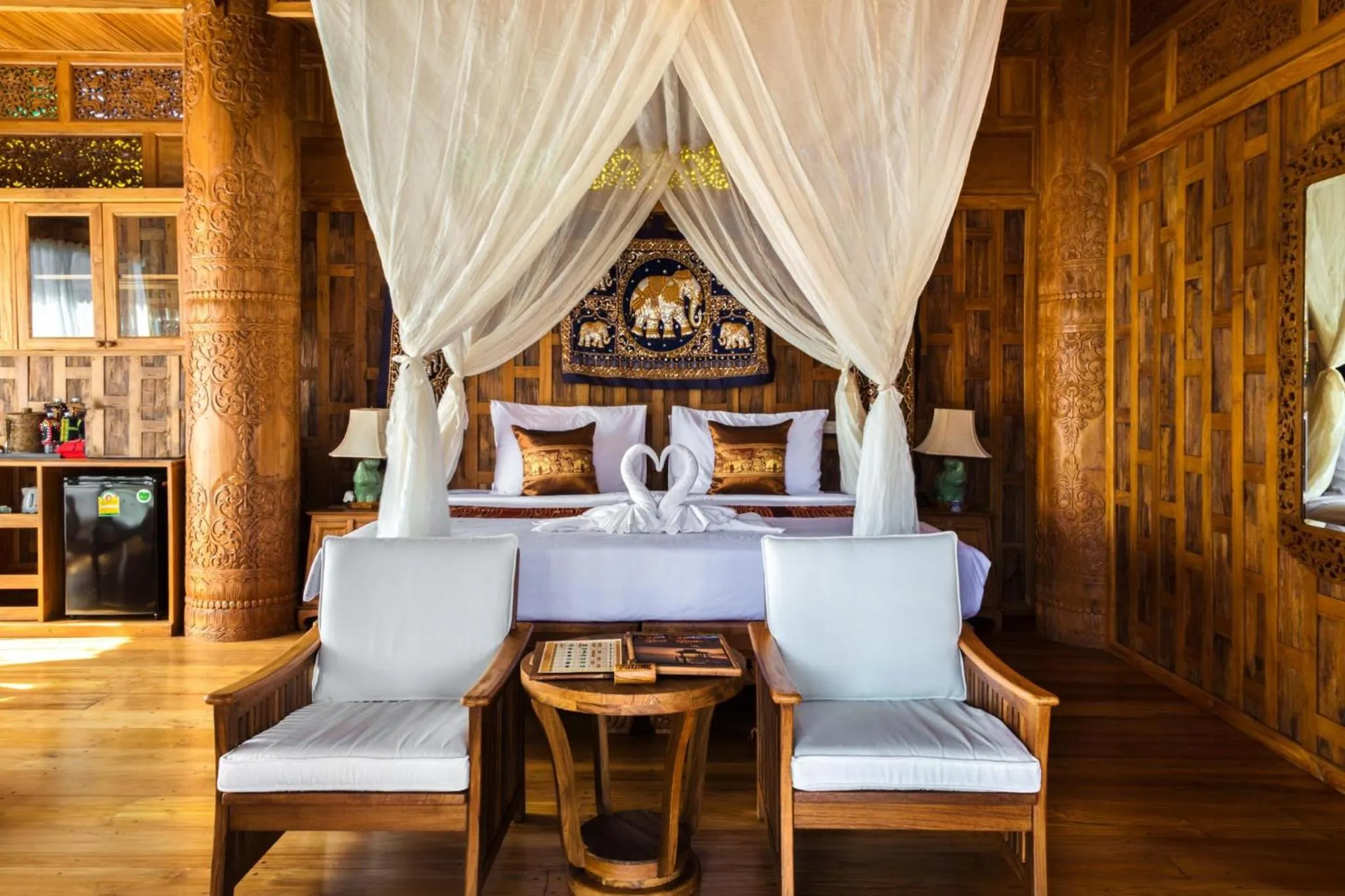 Seating area in Santhiya Phuket Natai Resort & Spa