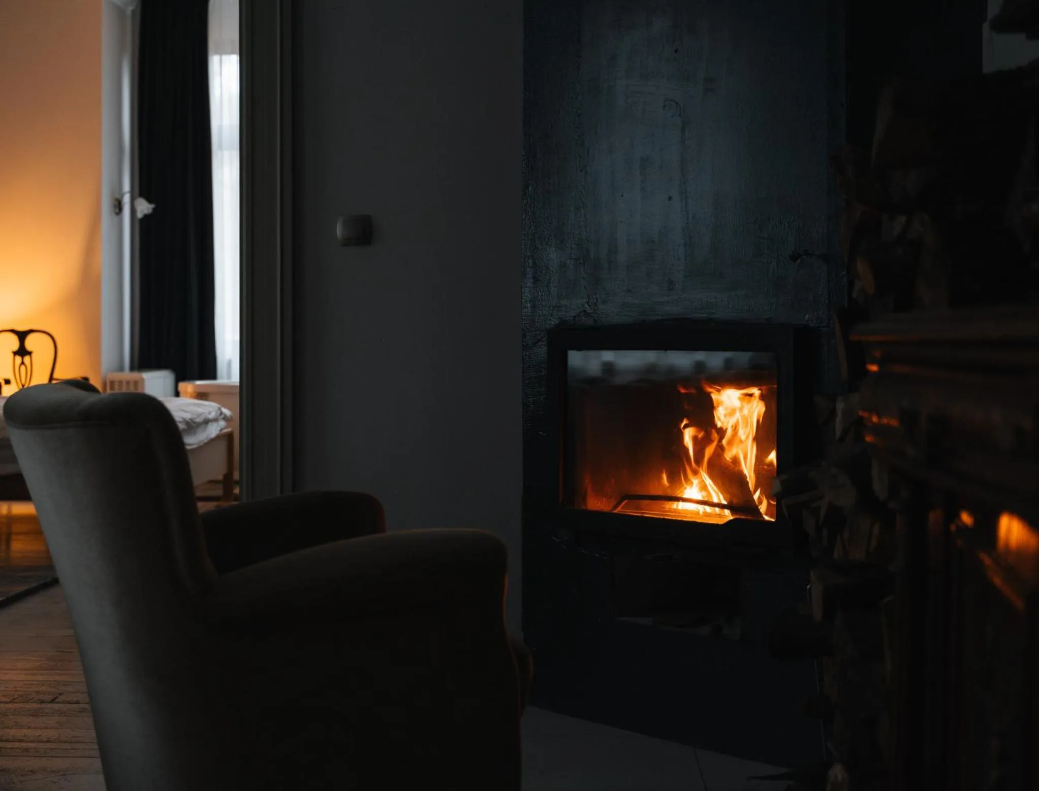 Living room in Folwark Wielka Wieś - Pałac pod Dębem