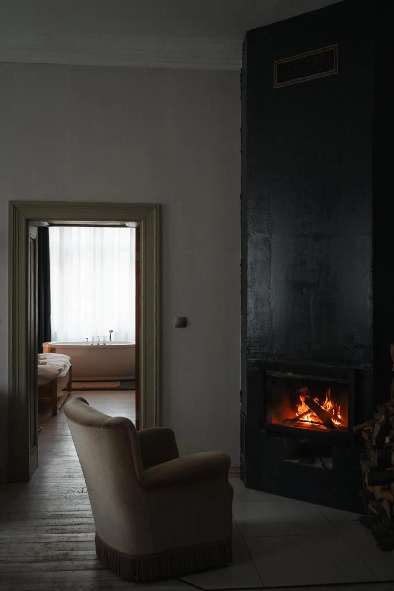 Living room in Folwark Wielka Wieś - Pałac pod Dębem