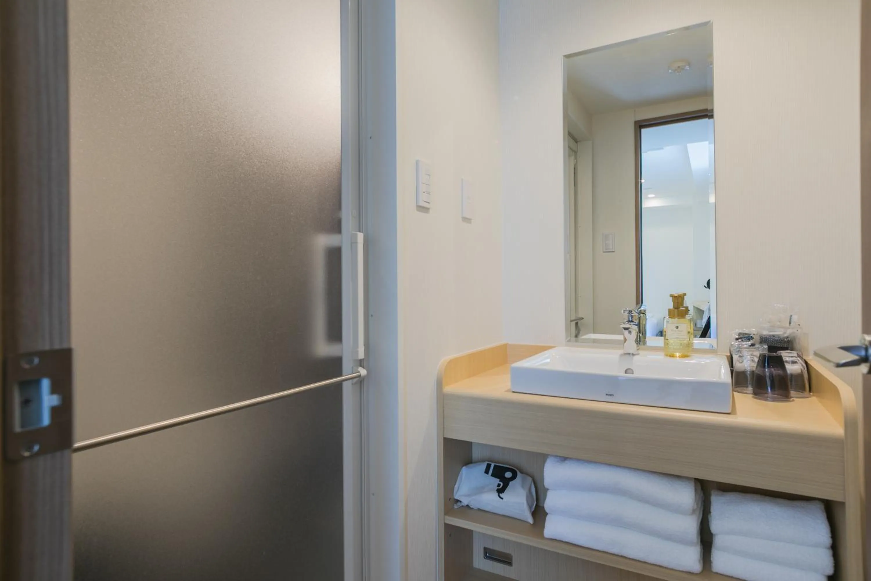 Bathroom in Henn na Hotel Kyoto Hachijoguchi