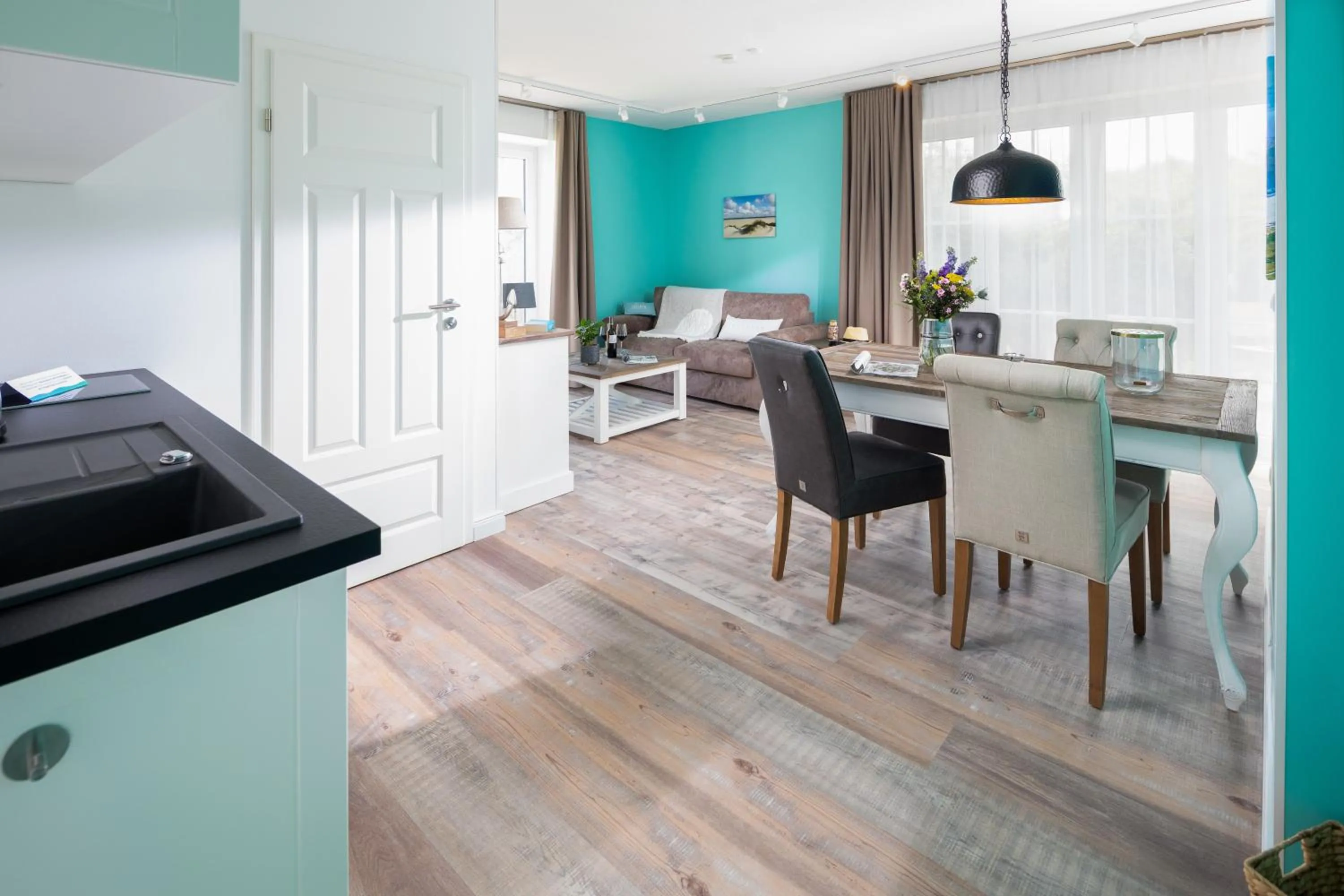 Kitchen or kitchenette in Heimathafen Juist