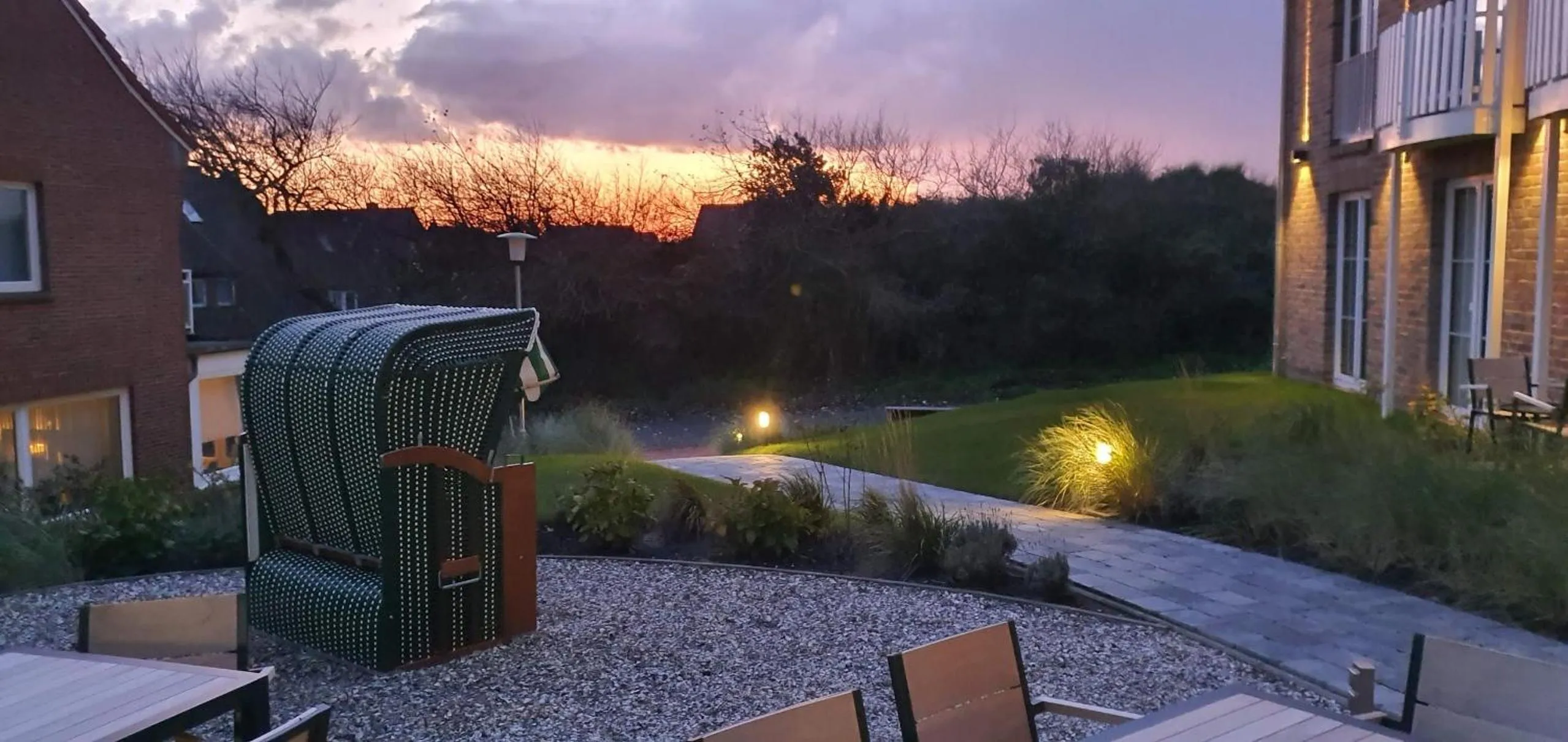 Patio in Heimathafen Juist