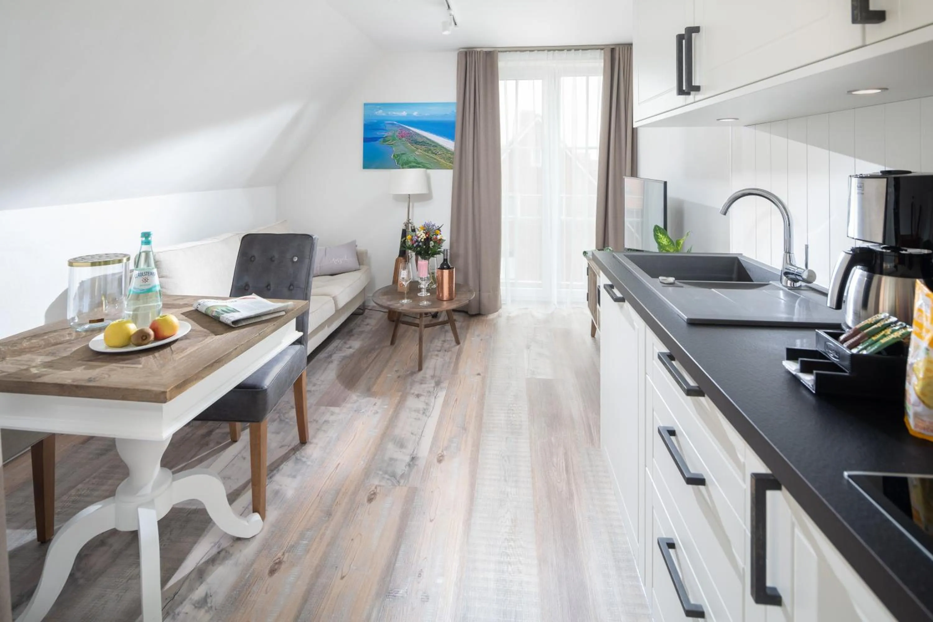 Kitchen or kitchenette in Heimathafen Juist