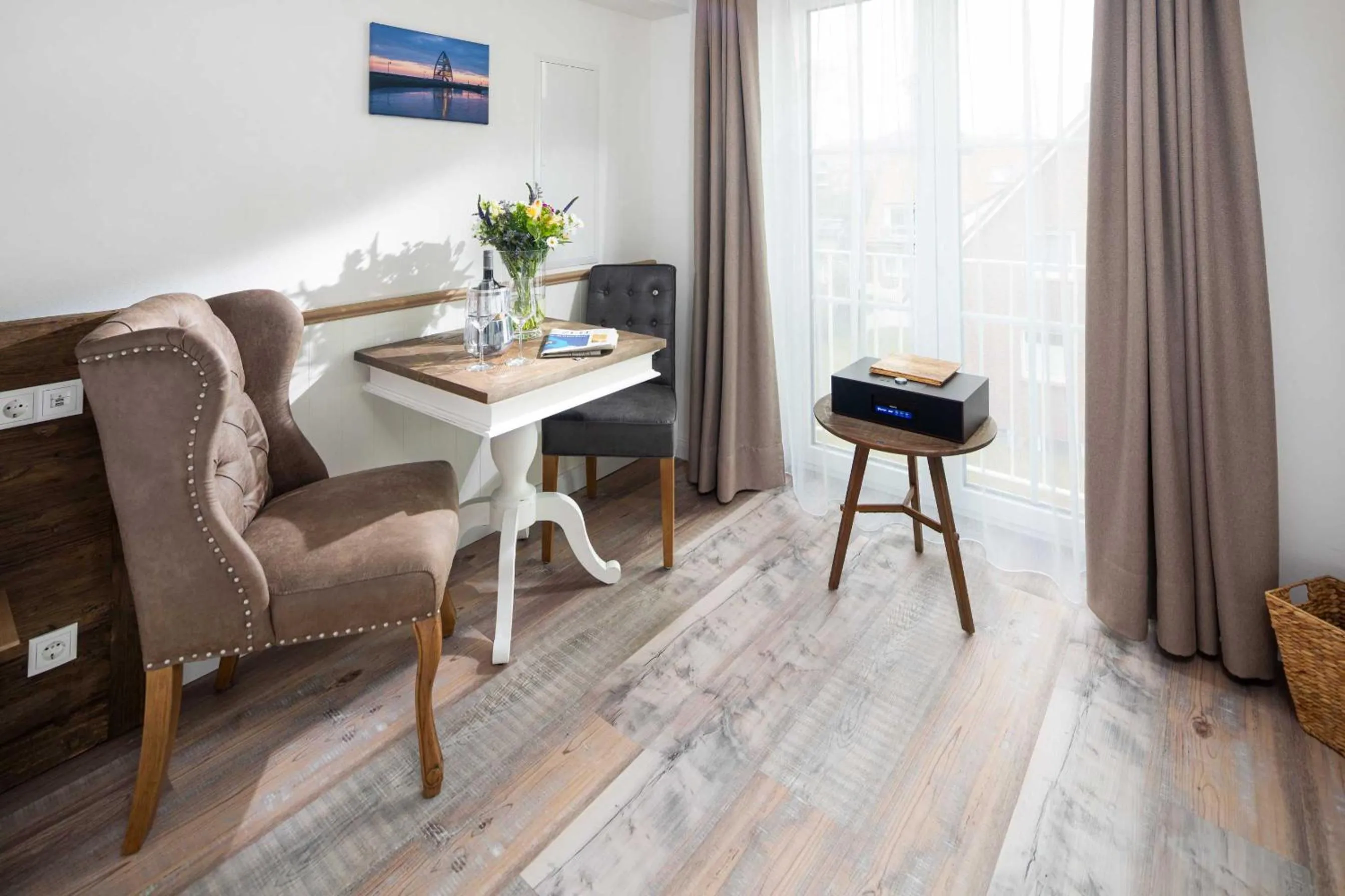 Living room in Heimathafen Juist