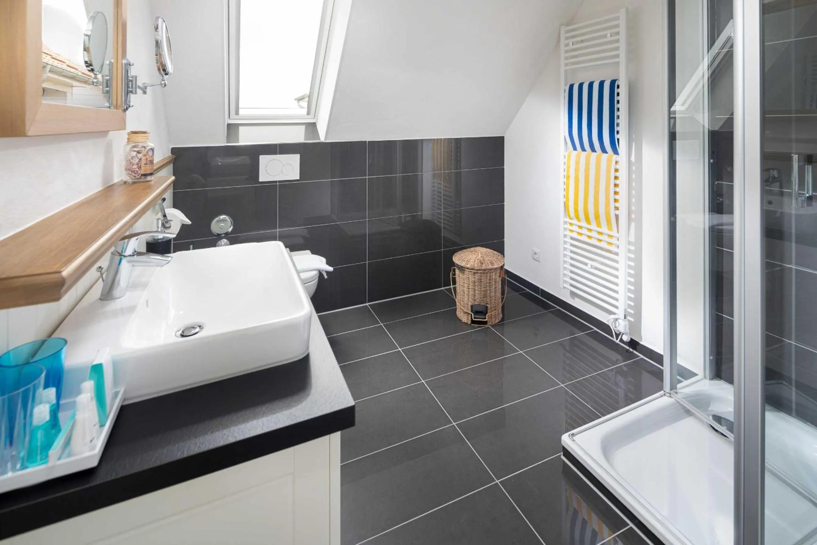 Shower in Heimathafen Juist