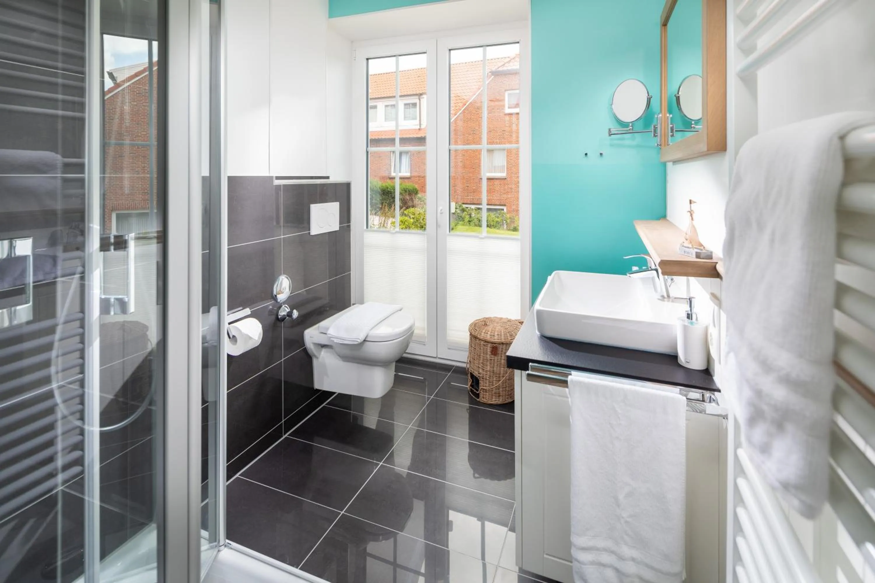 Shower in Heimathafen Juist