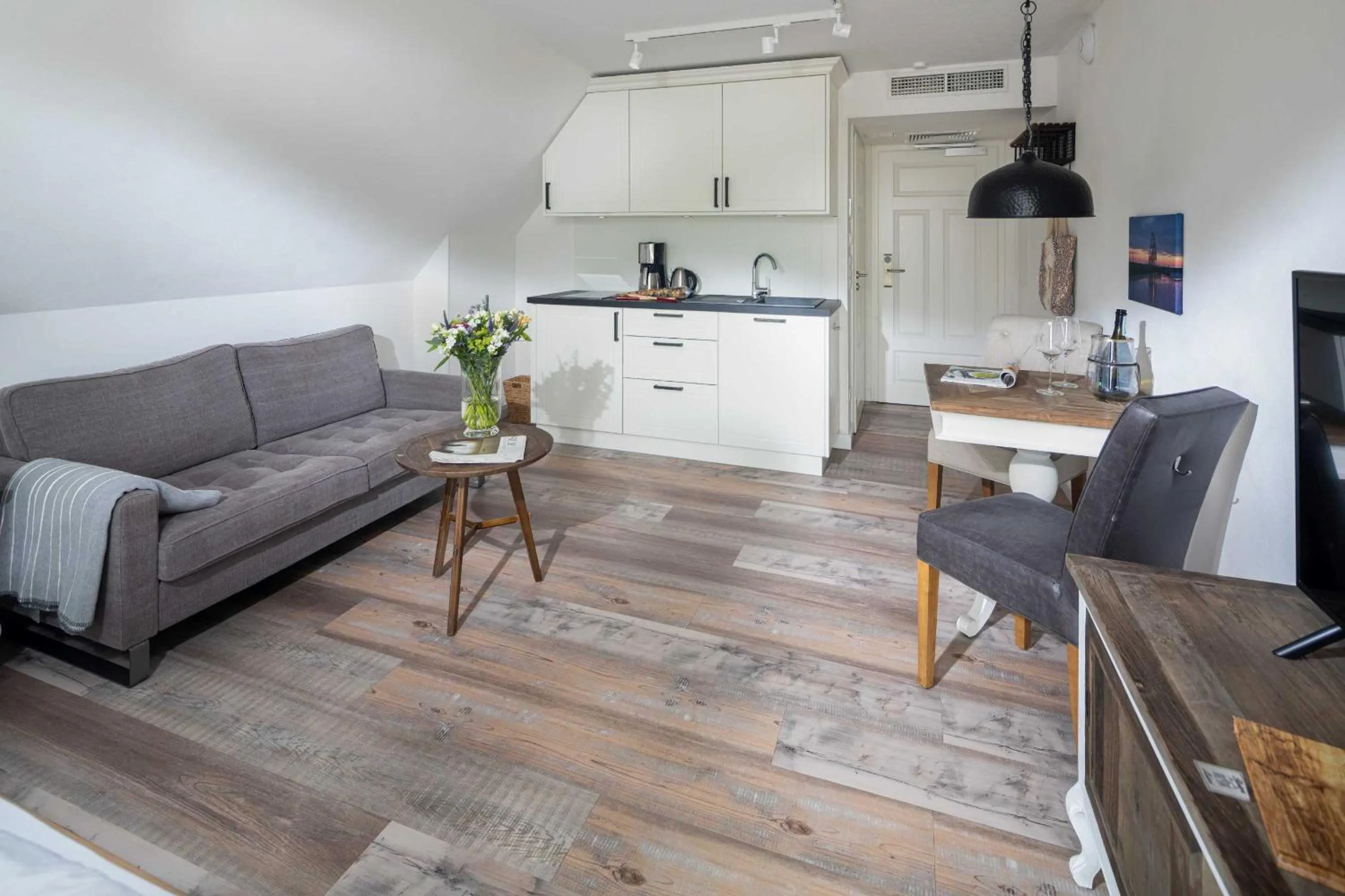 Kitchen or kitchenette in Heimathafen Juist