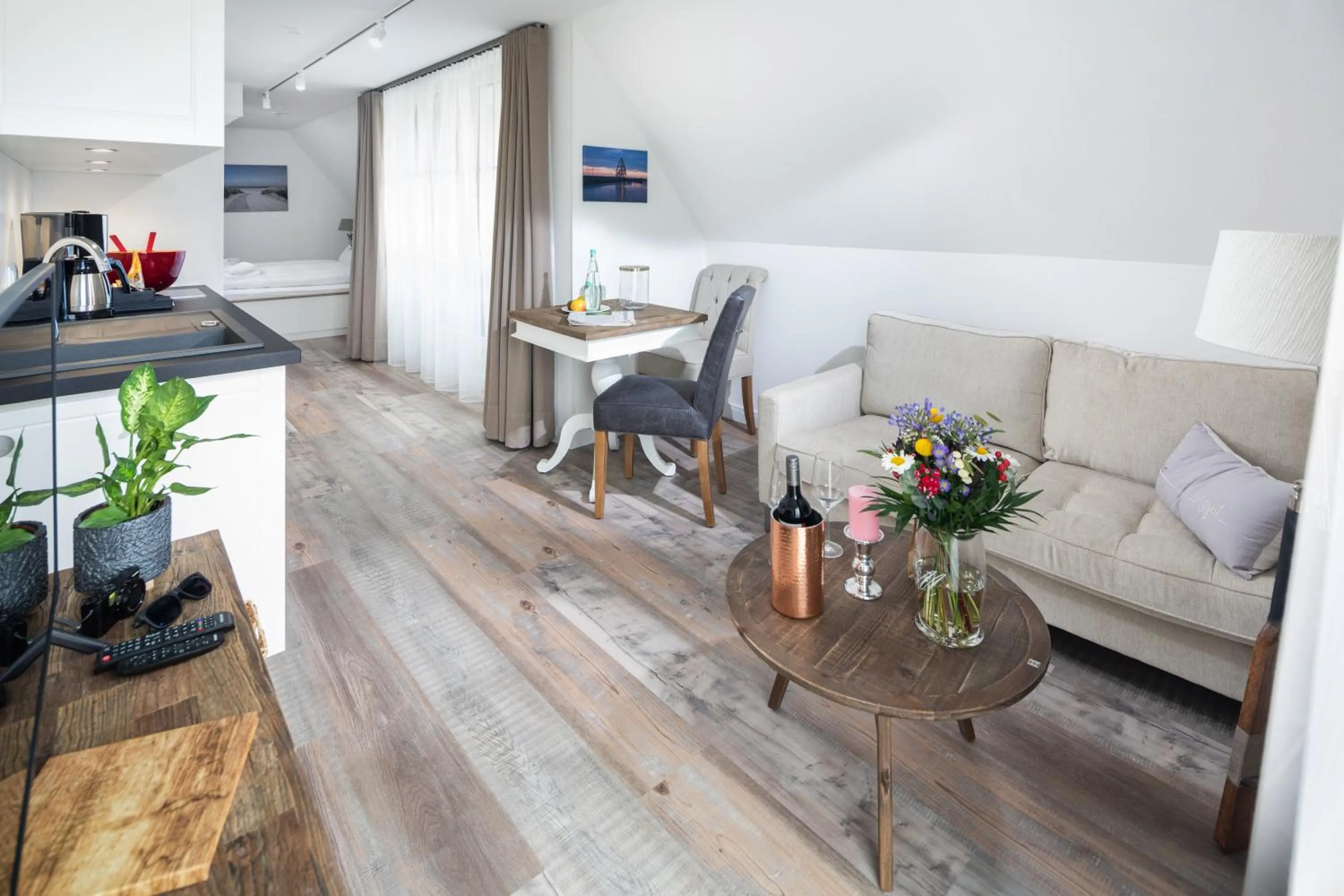 Living room in Heimathafen Juist