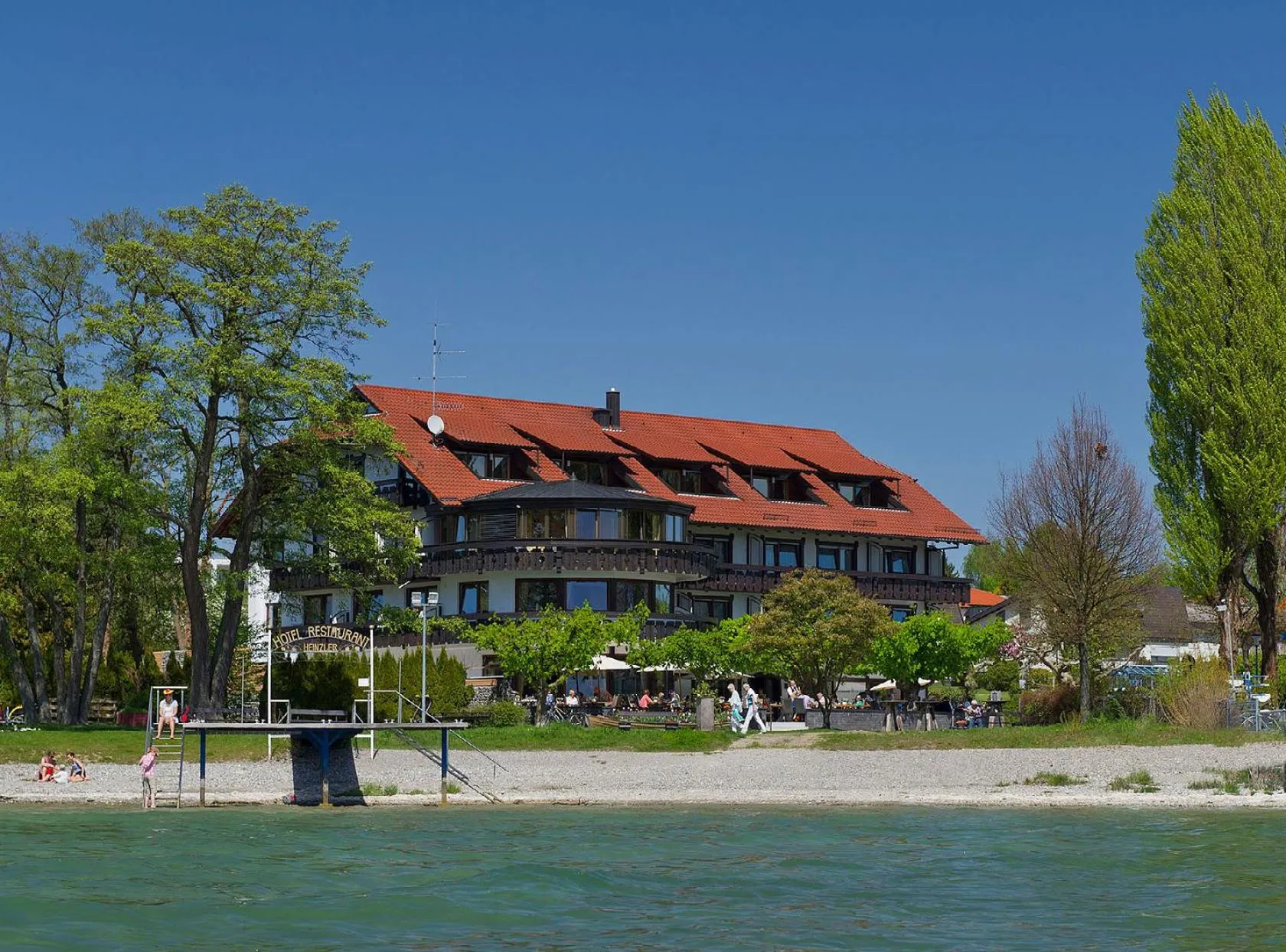 Property building in Hotel Heinzler am See
