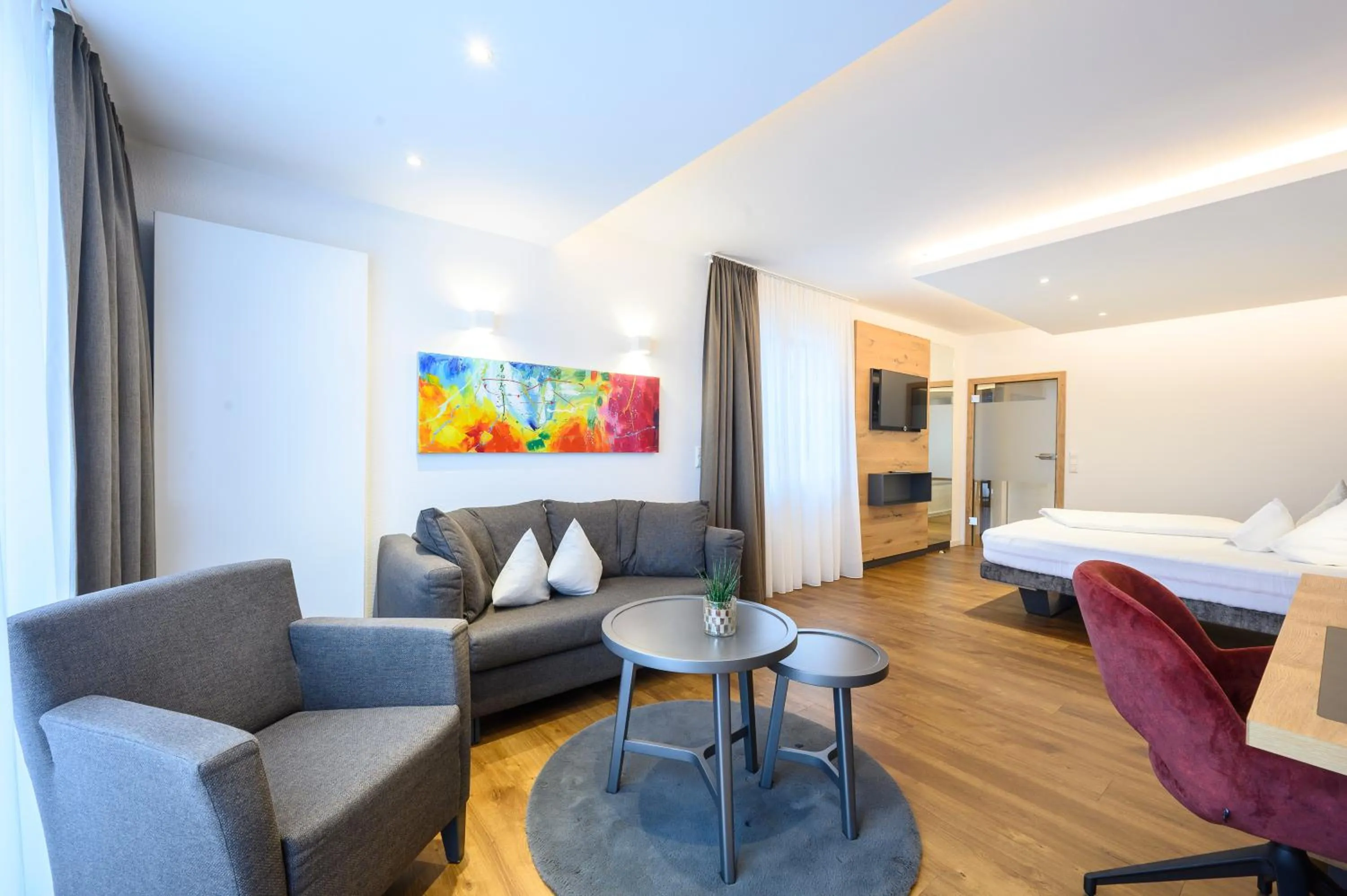 Photo of the whole room, Bed in Hotel Heinzler am See