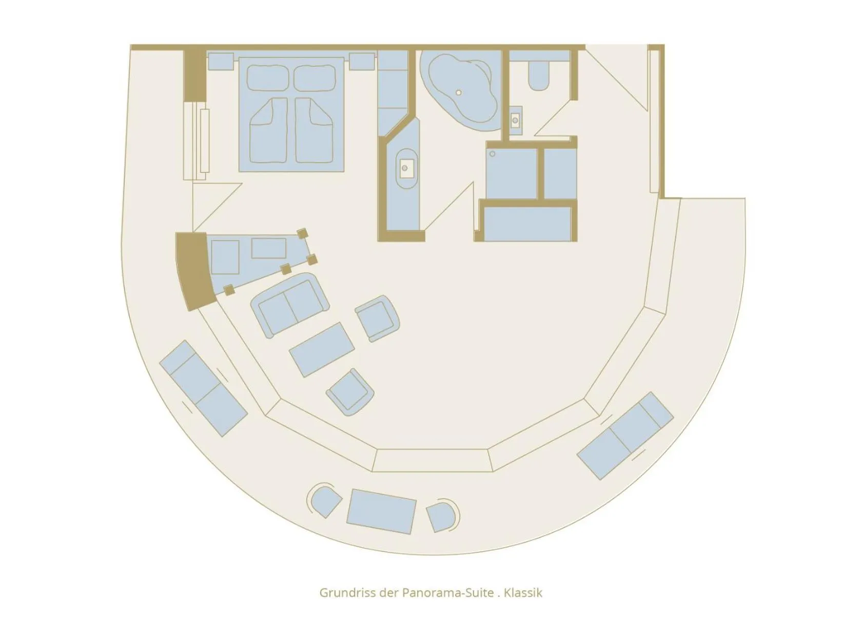 Floor plan in Hotel Heinzler am See