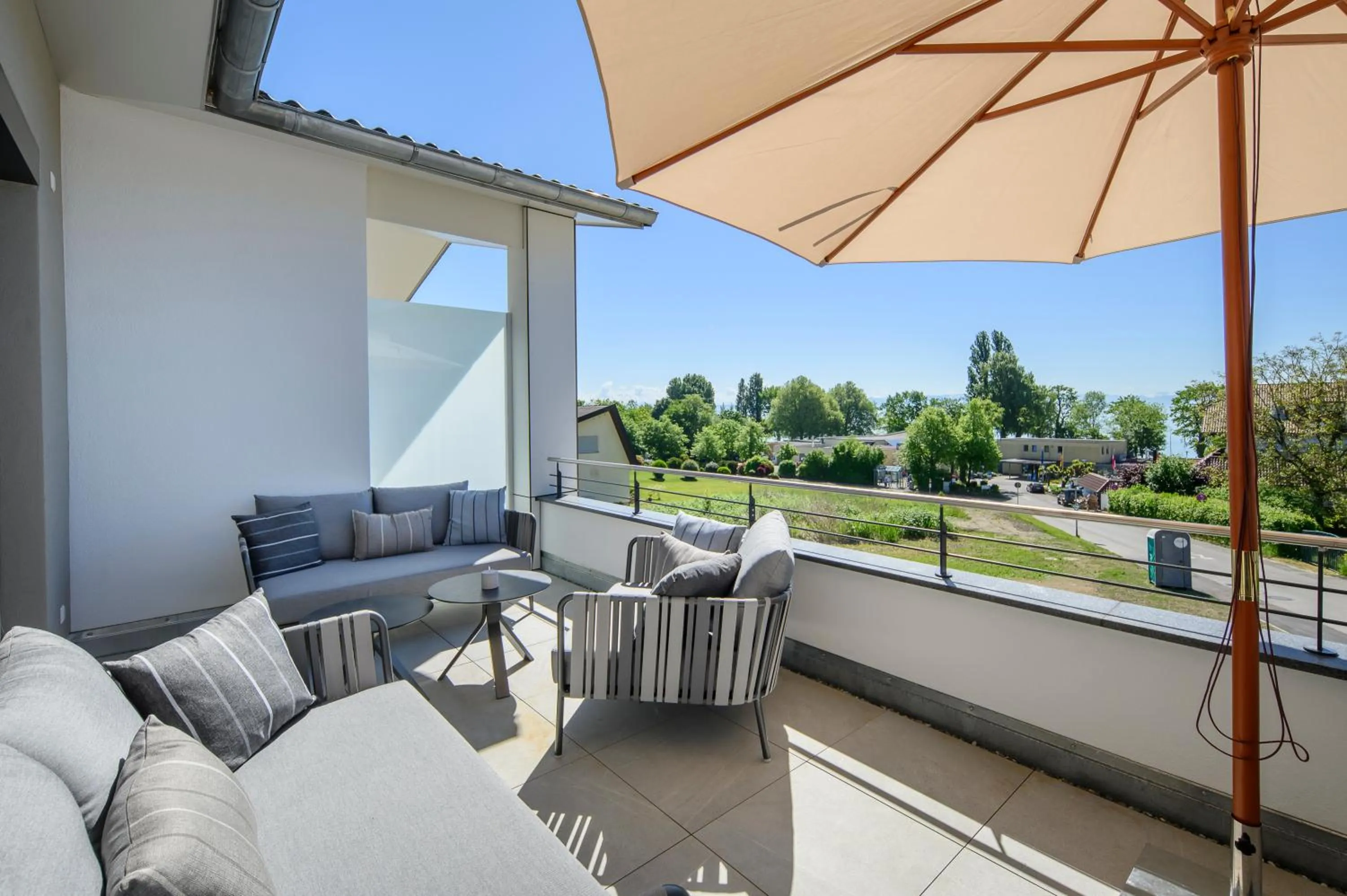 Balcony/Terrace in Hotel Heinzler am See