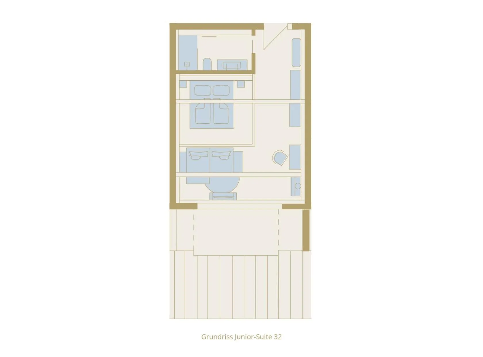 Floor plan in Hotel Heinzler am See
